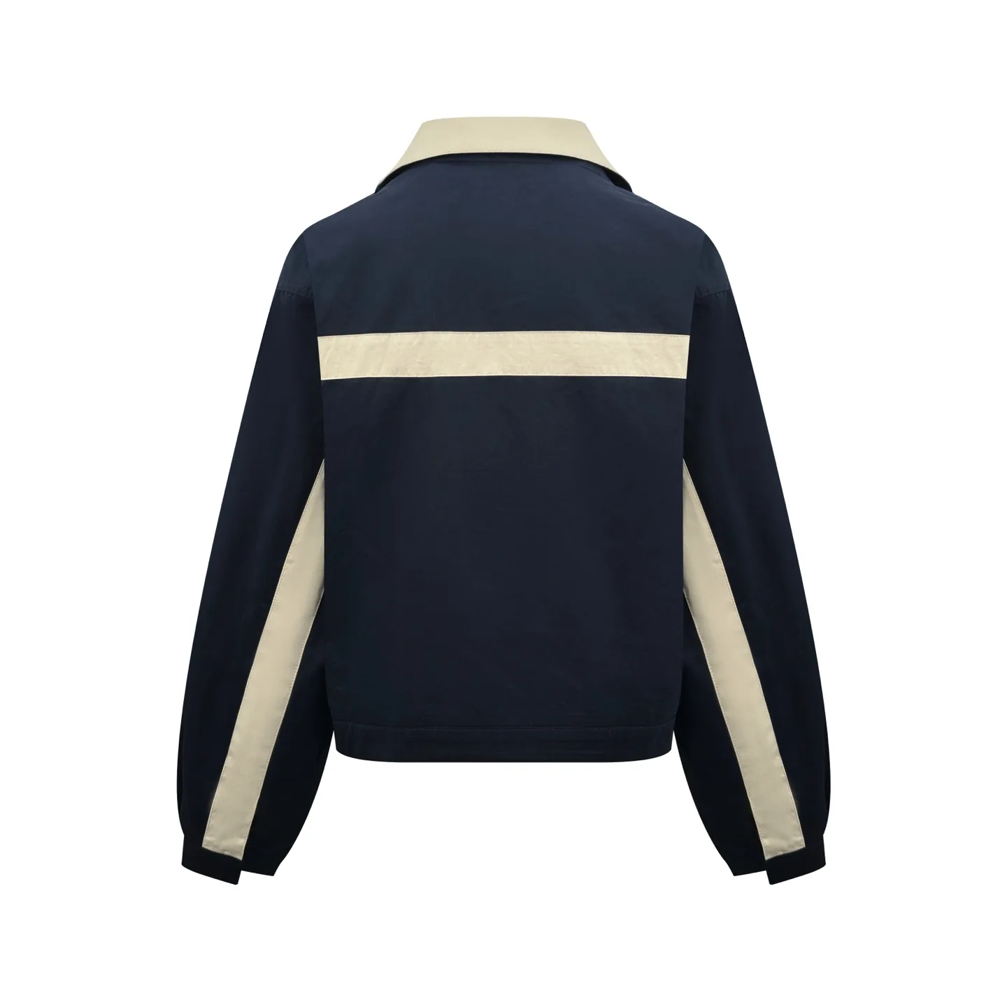 Logo-Embroidered Color-Block Poplin Jacket D30522710 — view 2