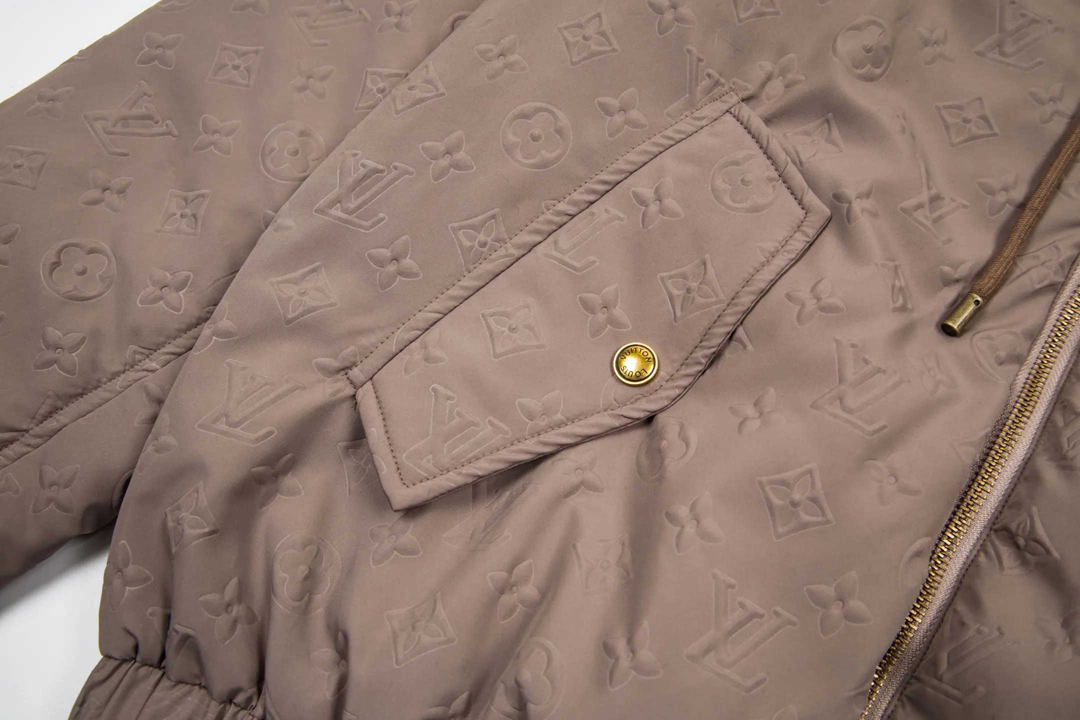 Monogram Embossed Hooded Windbreaker D30523491 — view 6