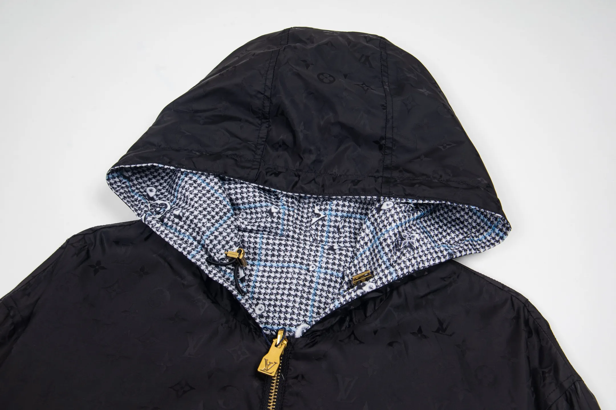 Monogram Reversible Hooded Windbreaker Jacket D30523493 — view 3
