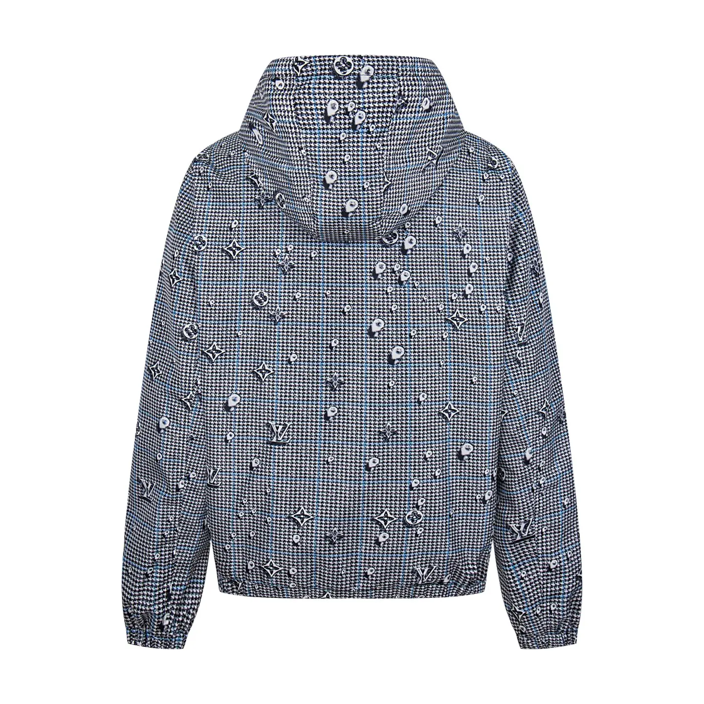 Reversible Monogram Print Hooded Windbreaker D30523494 — view 2