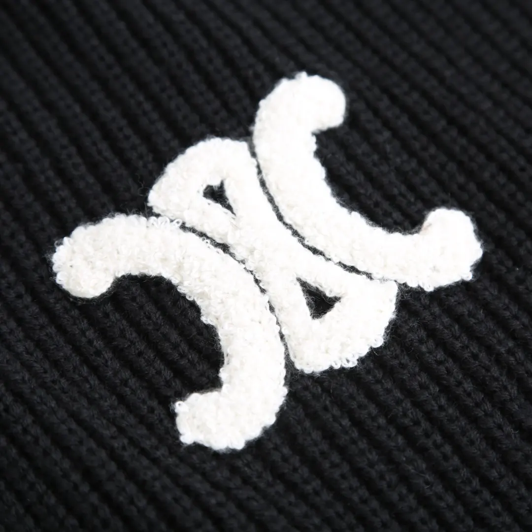 Logo-Embroidered Merino Wool Zip-Up Hoodie D30523211 — view 6