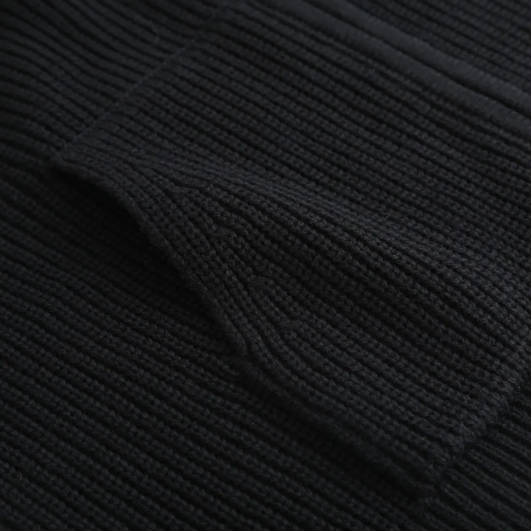Logo-Embroidered Merino Wool Zip-Up Hoodie D30523211 — view 8