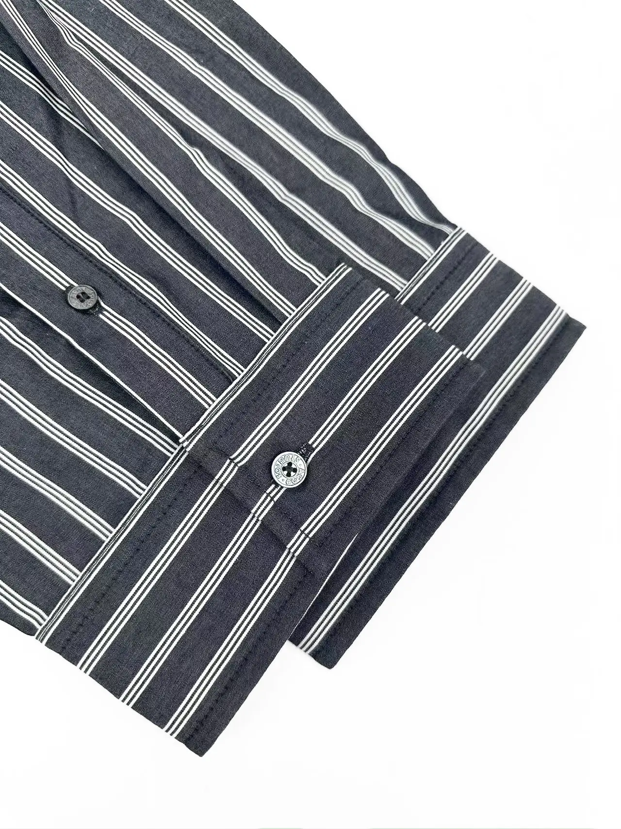 Double-Sleeve Striped Poplin Shirt D30523198 — view 7