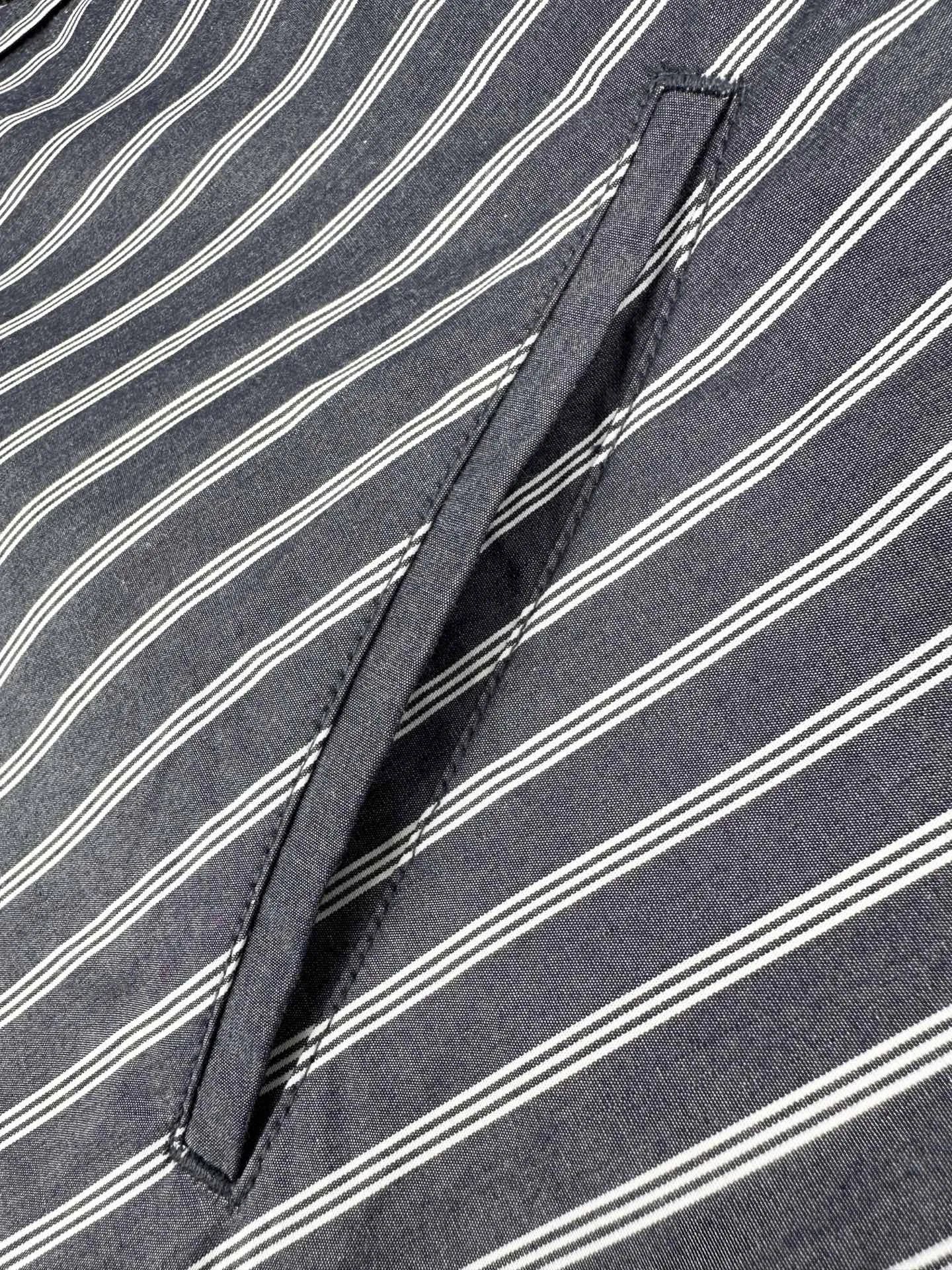 Double-Sleeve Striped Poplin Shirt D30523198 — view 8