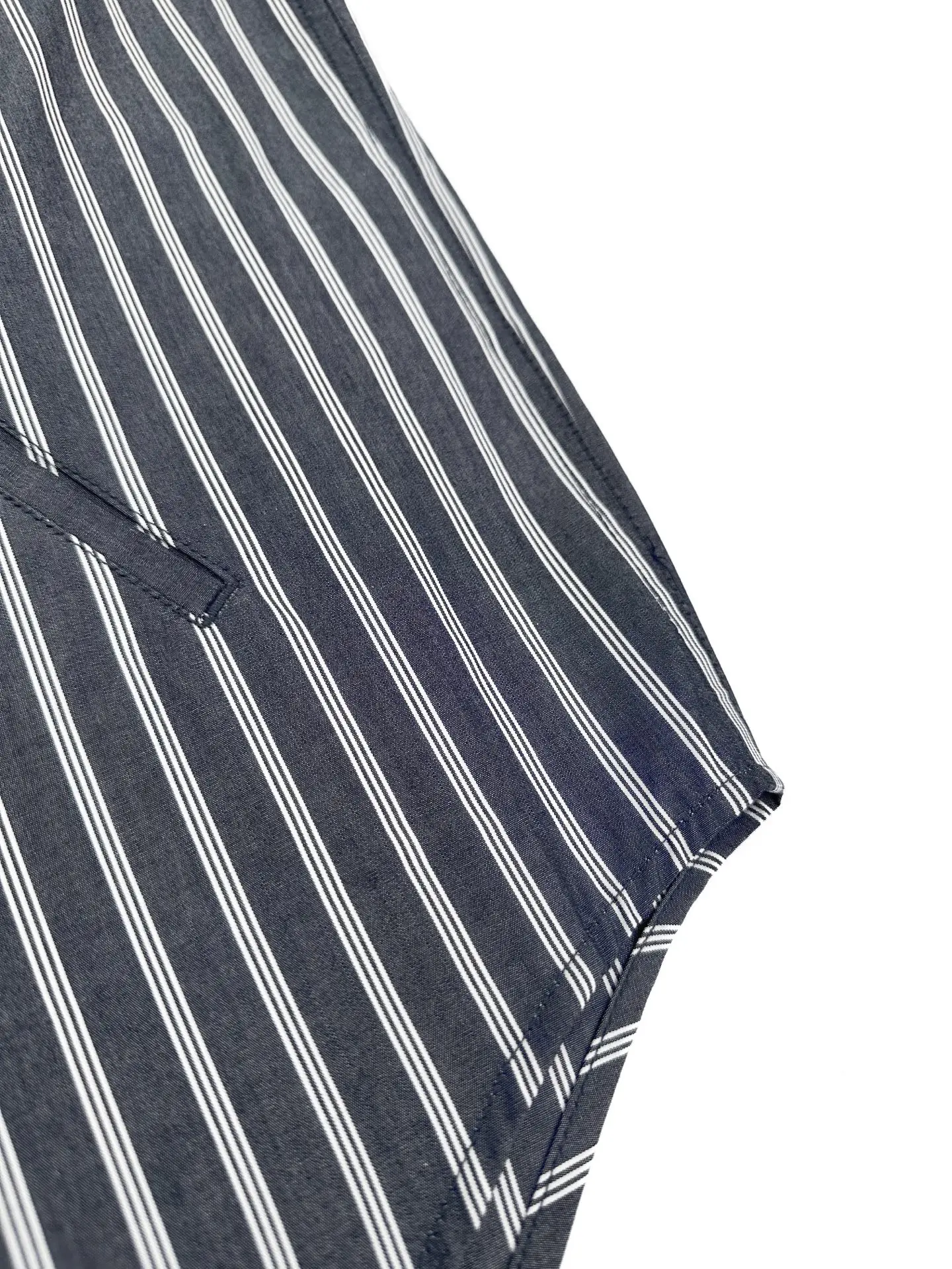 Double-Sleeve Striped Poplin Shirt D30523198 — view 10