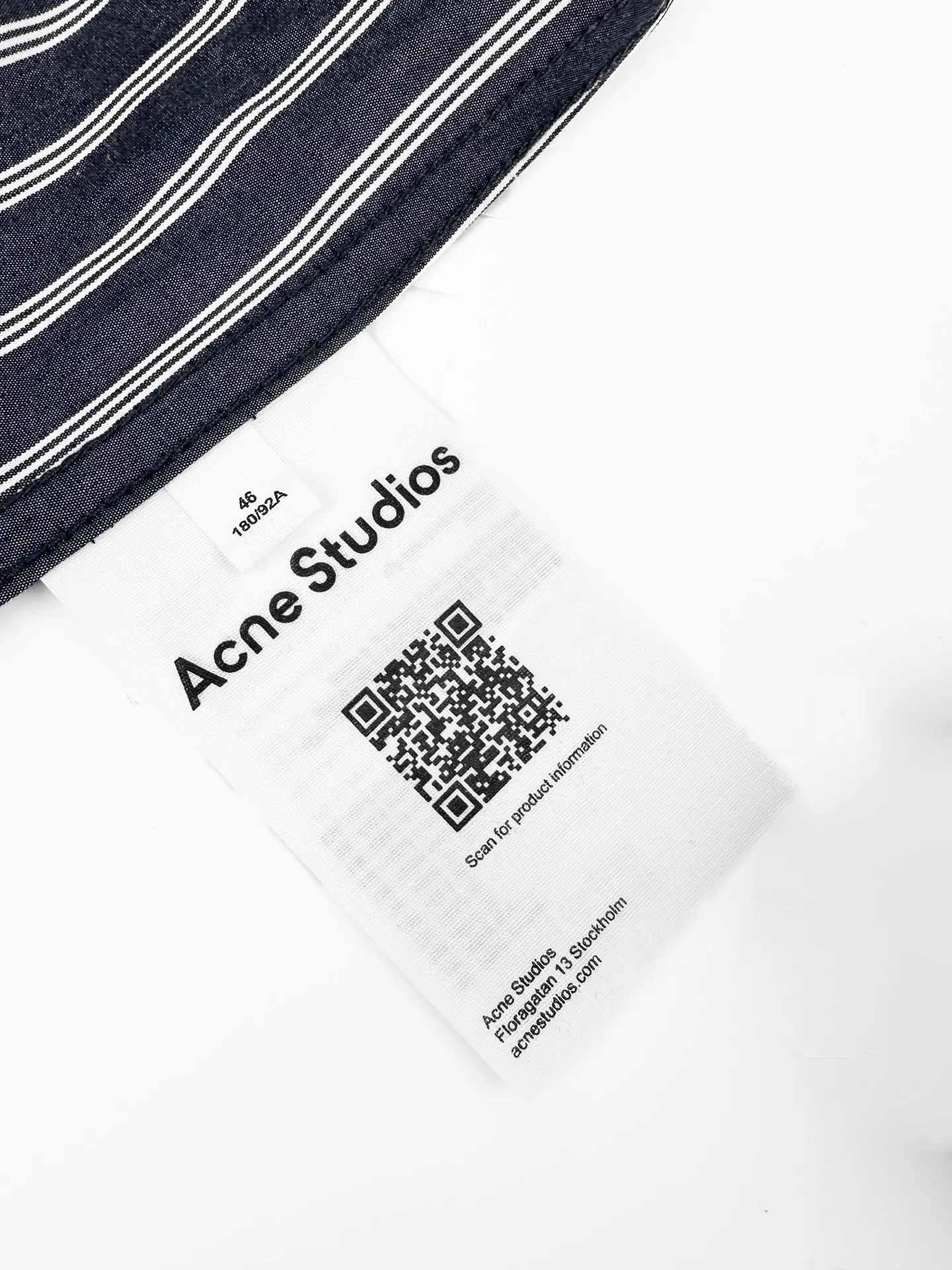 Double-Sleeve Striped Poplin Shirt D30523198 — view 11