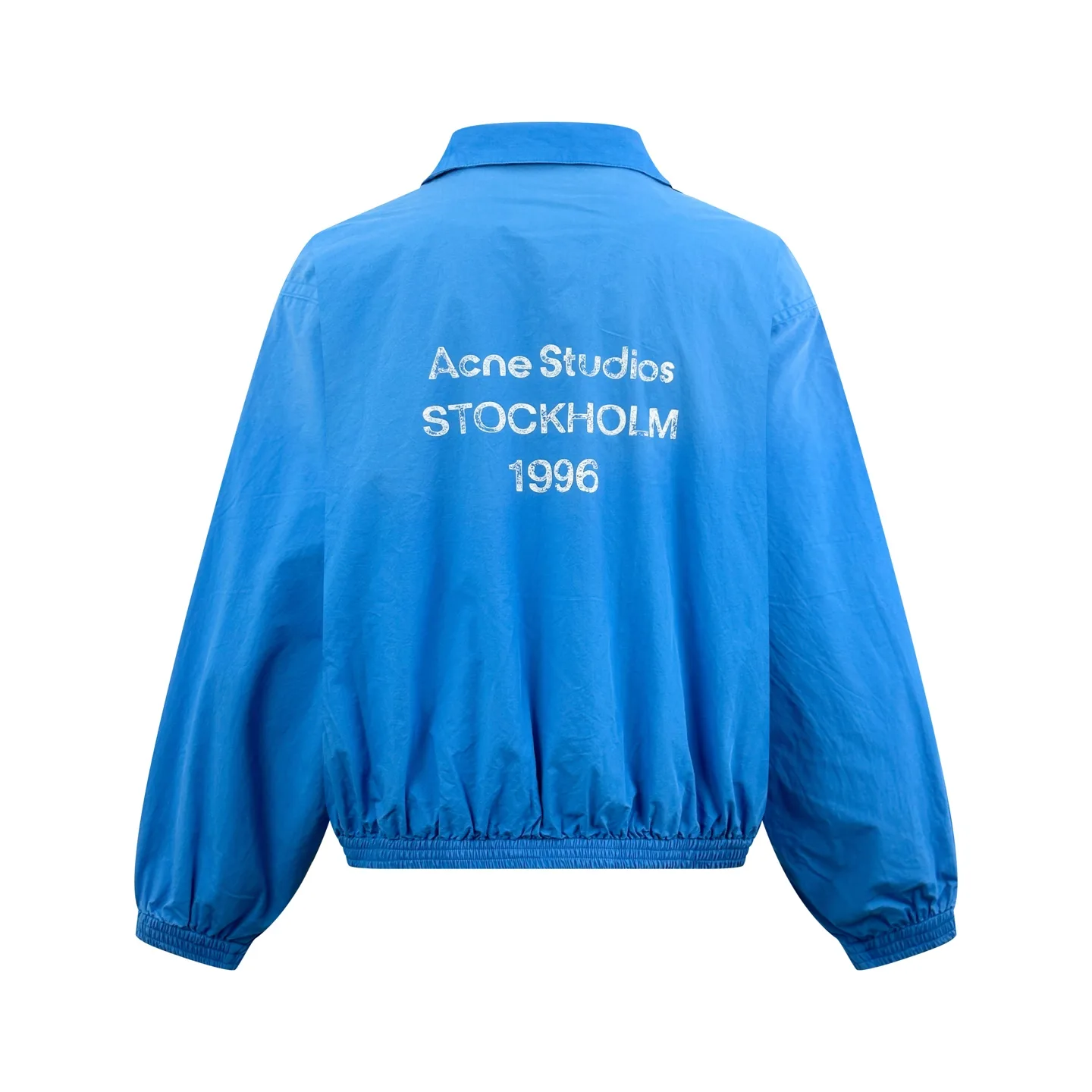 Logo-Print Zip-Up Coach Jacket D30523227 — view 2
