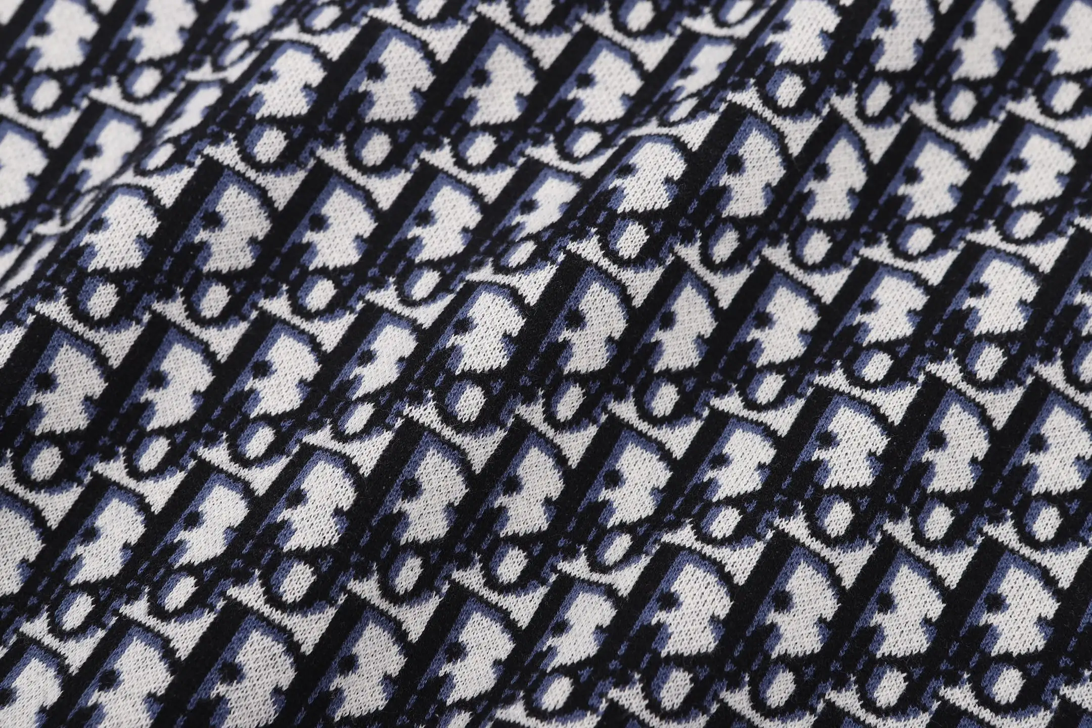 Oblique Jacquard Cotton Overshirt D30524889 — view 7