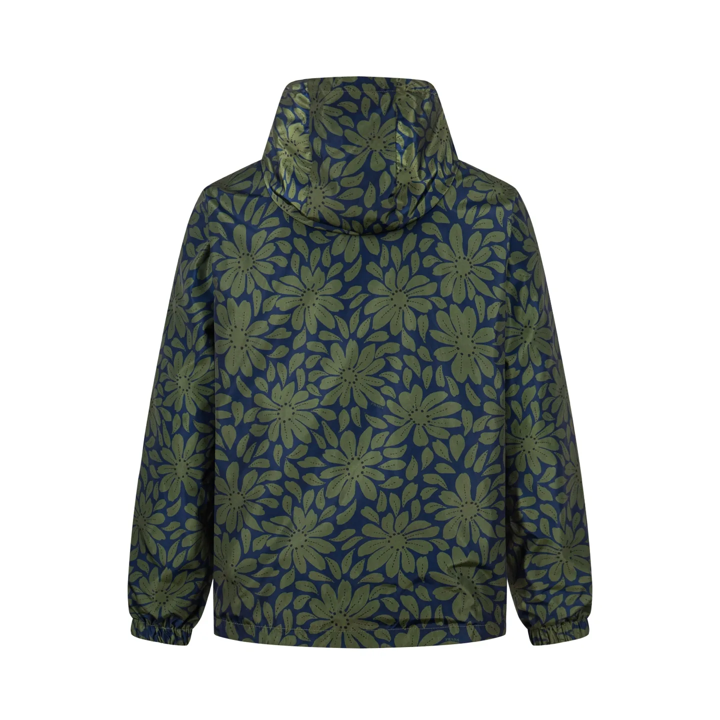 Floral Print Re-Nylon Hooded Jacket D30522969 — view 2