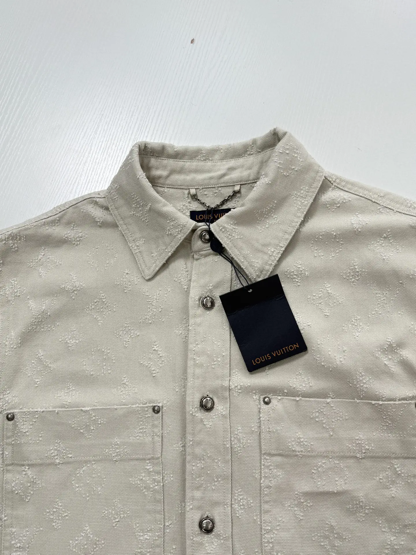 Monogram Jacquard Denim Overshirt D30821244 — view 4