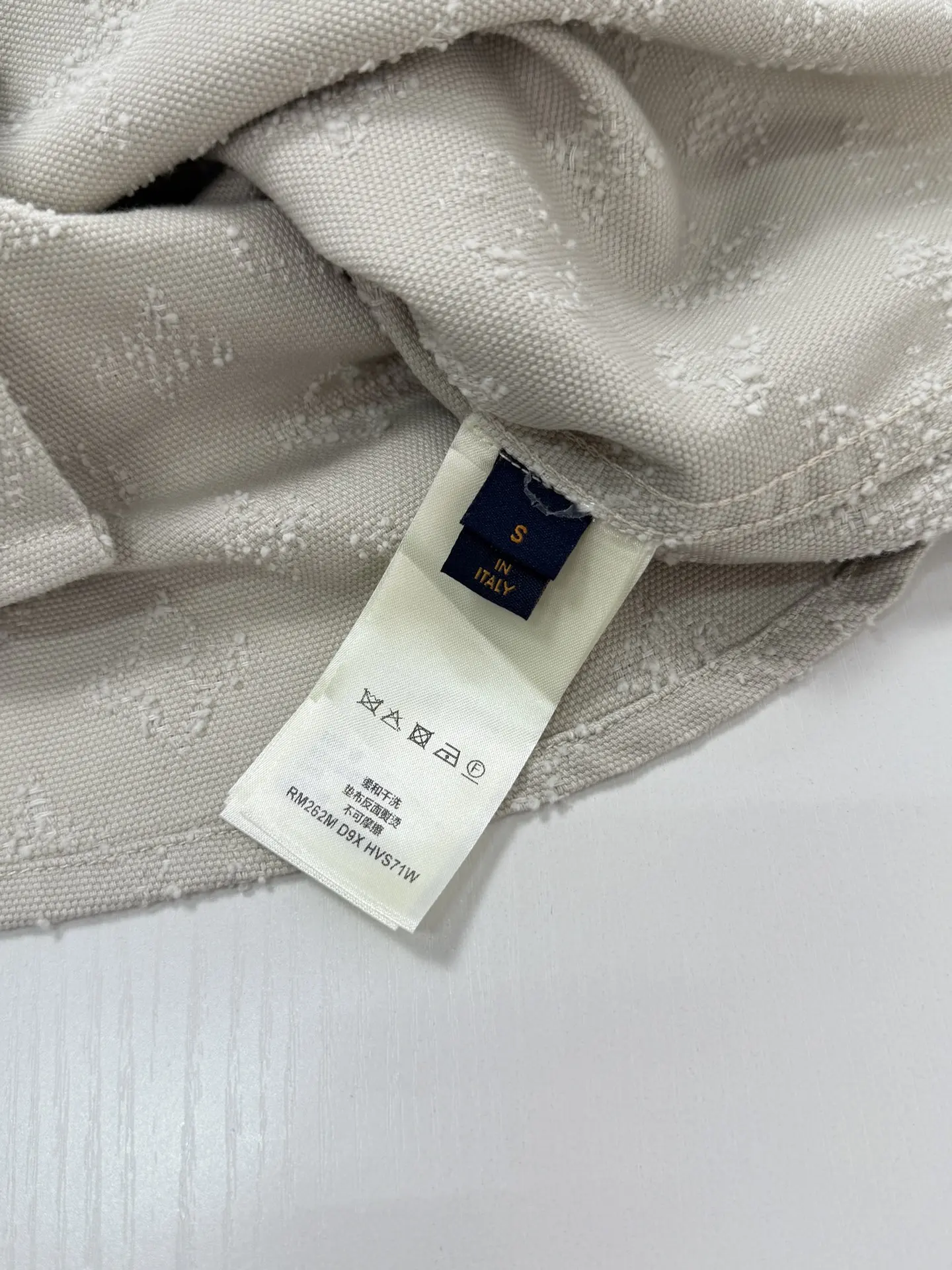 Monogram Jacquard Denim Overshirt D30821244 — view 12