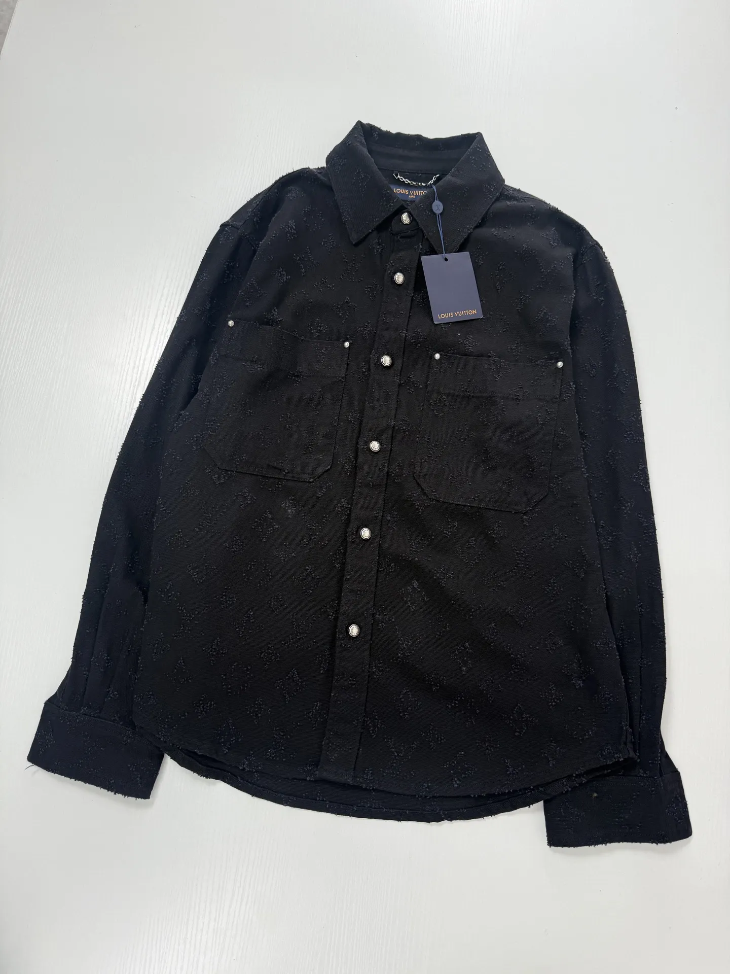 Monogram Jacquard Denim Overshirt D30821245 — view 3