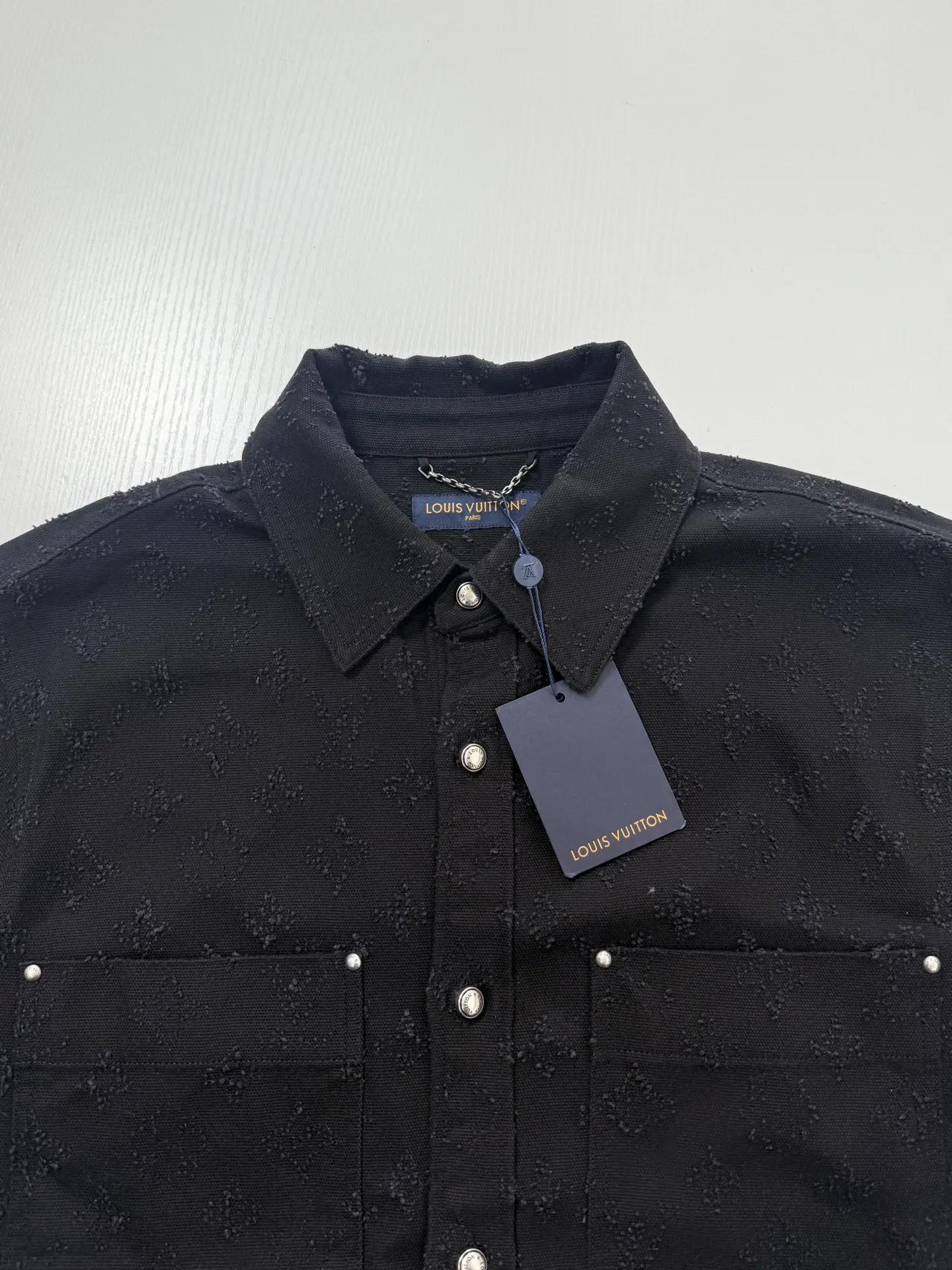Monogram Jacquard Denim Overshirt D30821245 — view 4