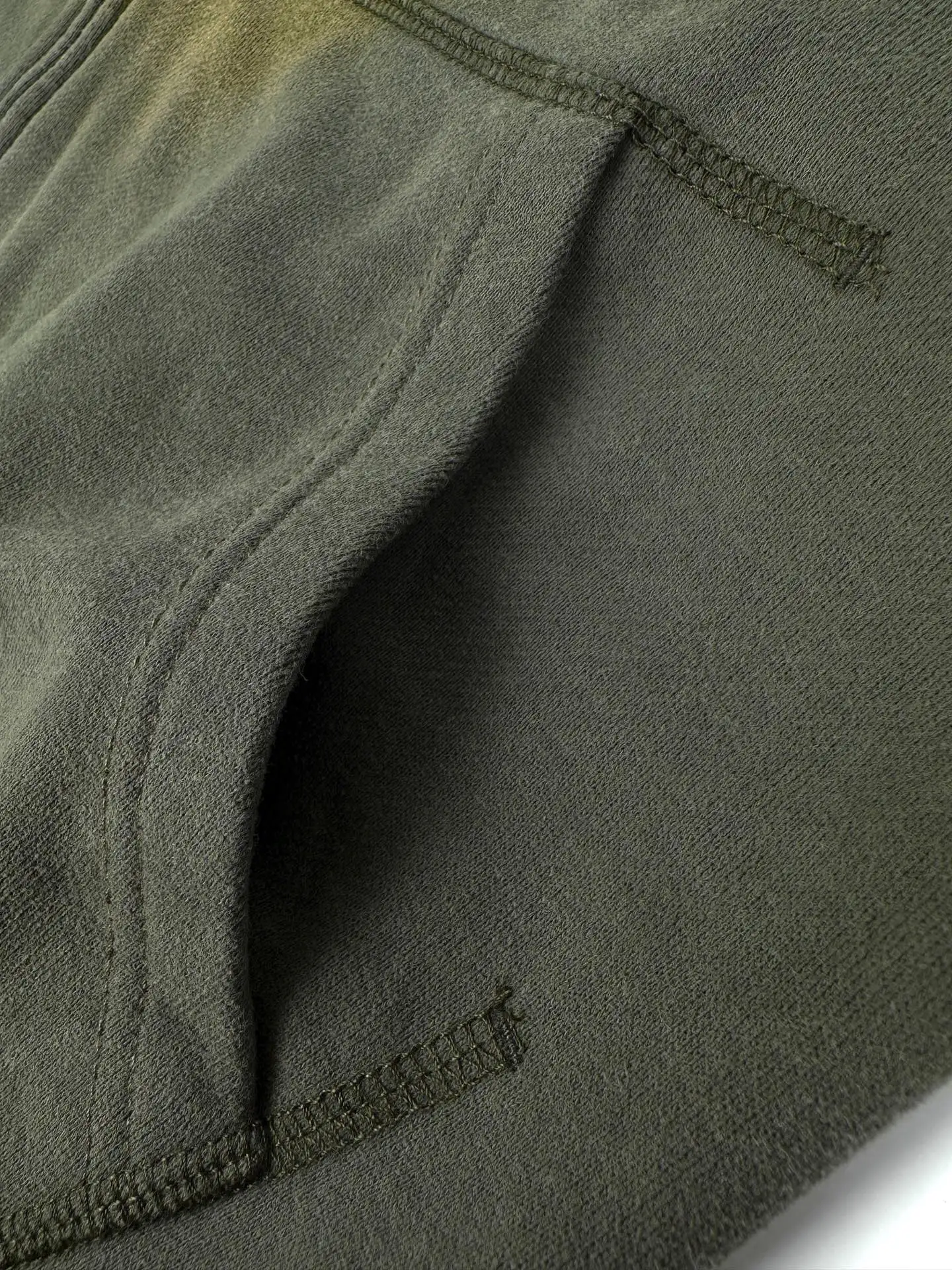 Distressed Acid-Wash Zip-Up Hoodie D31023185 — view 10