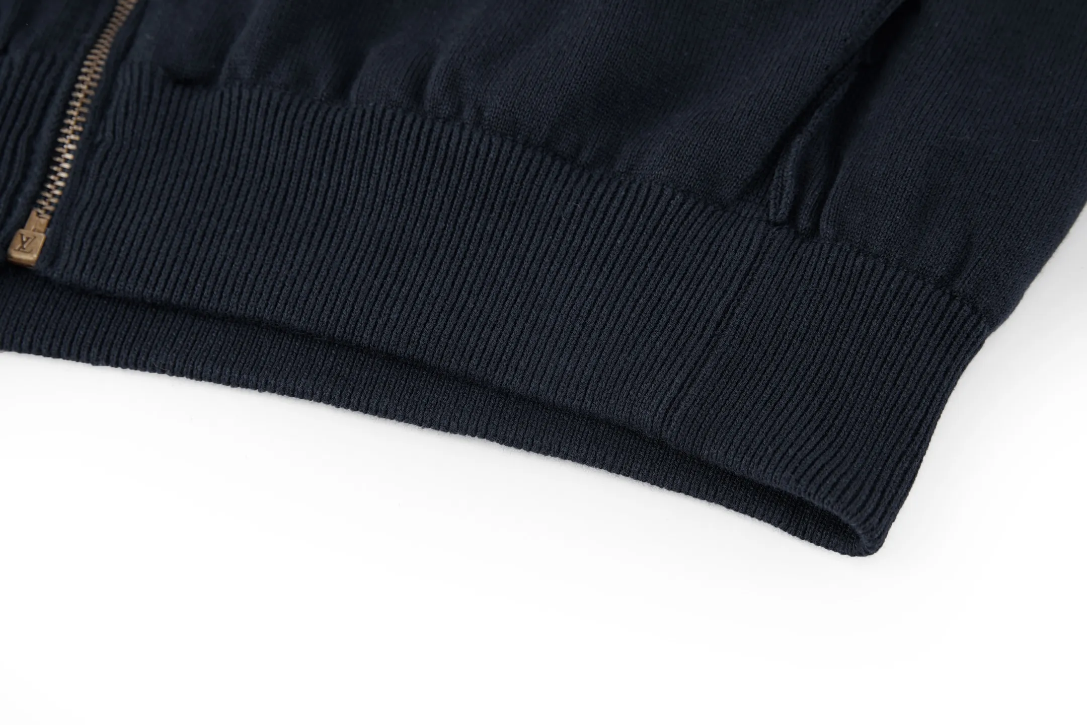 Reversible Monogram Knit Zip-Up Jacket D31023223 — view 8