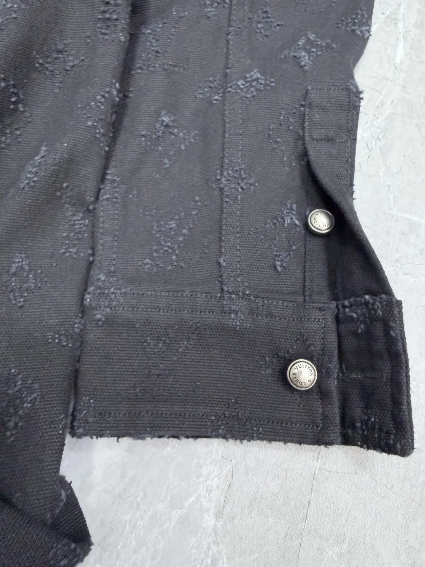Monogram Embroidered Denim Overshirt D31023330 — view 8