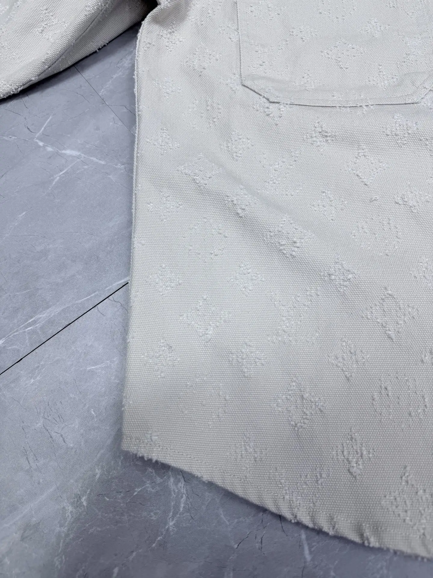 Monogram Fil Coupé Denim Overshirt D31023332 — view 6