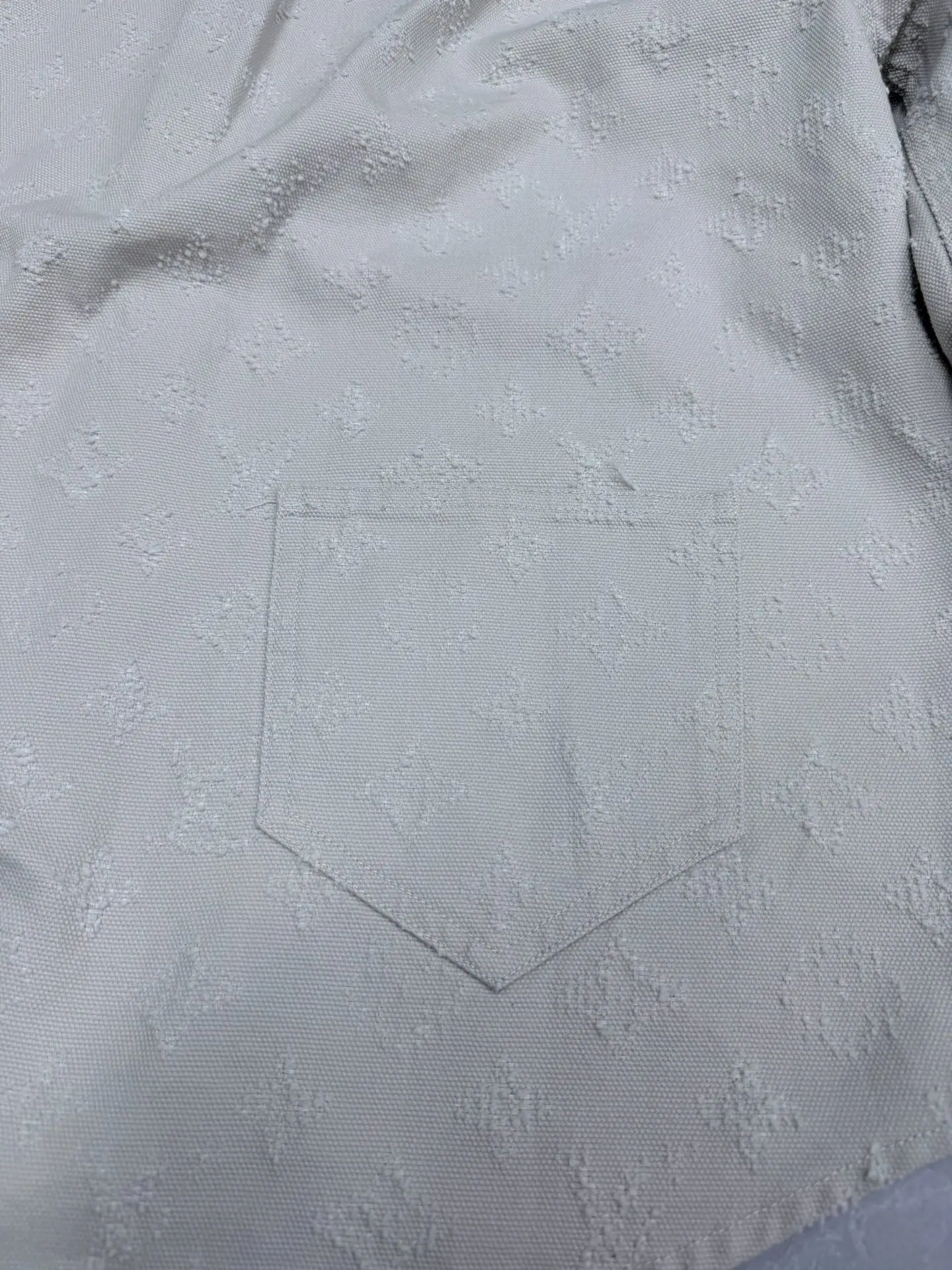 Monogram Fil Coupé Denim Overshirt D31023332 — view 7