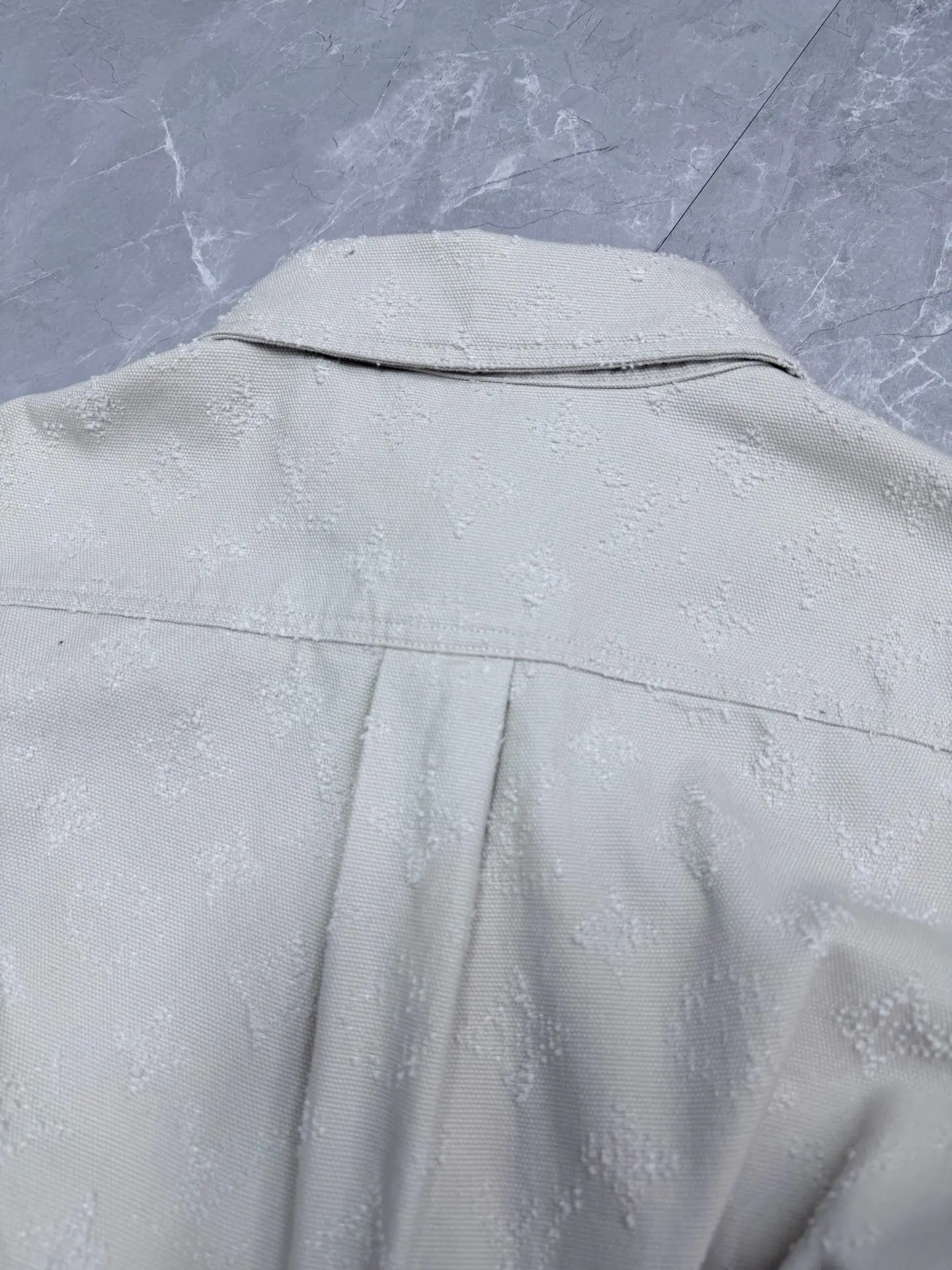 Monogram Fil Coupé Denim Overshirt D31023332 — view 9