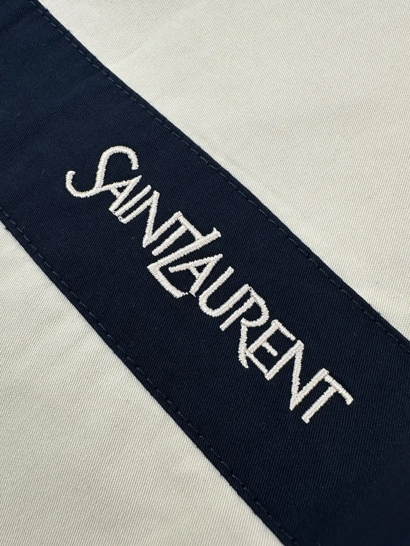 Logo-Embroidered Color-Block Poplin Jacket D31522706 — view 4