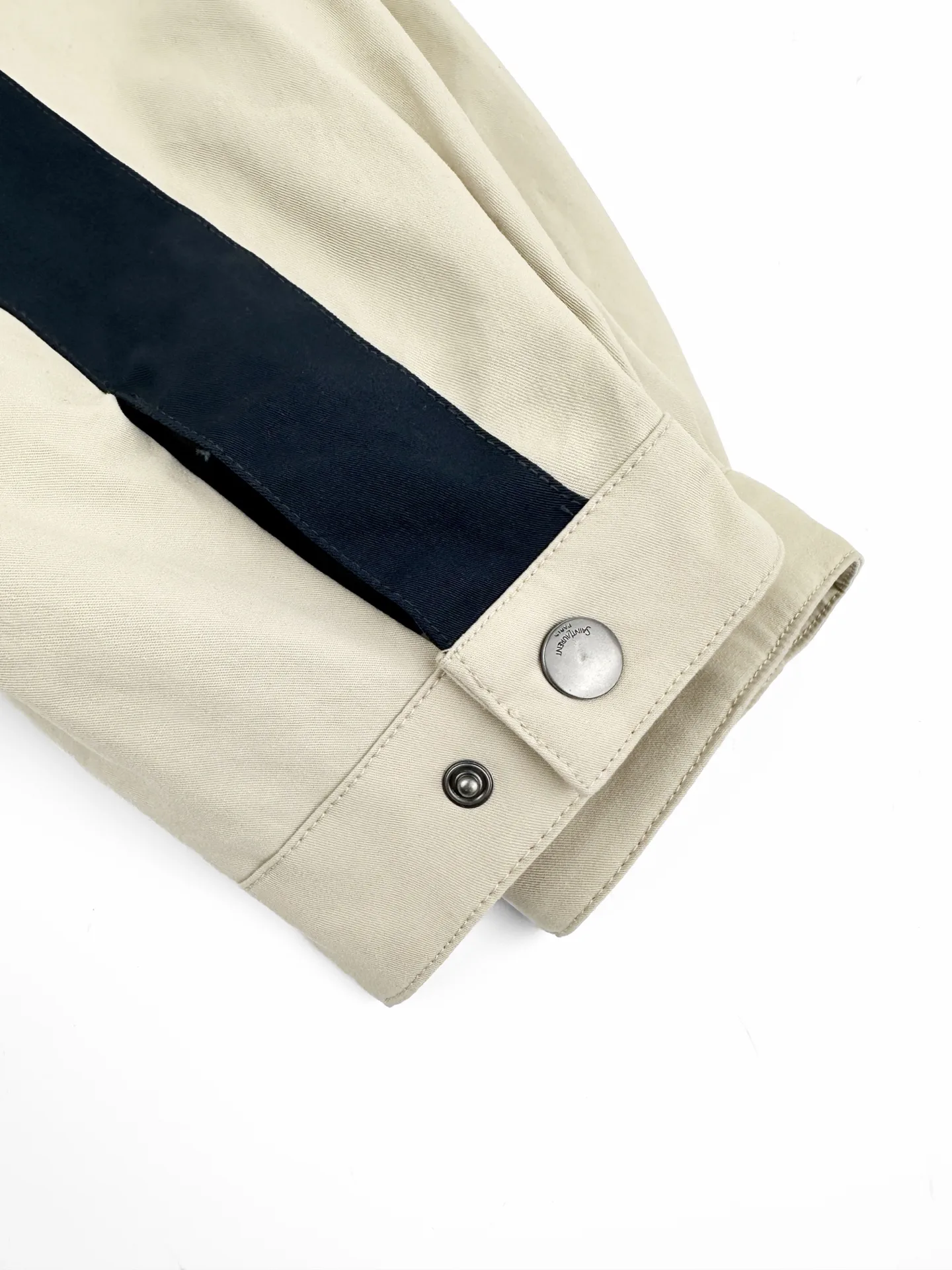 Logo-Embroidered Color-Block Poplin Jacket D31522706 — view 7