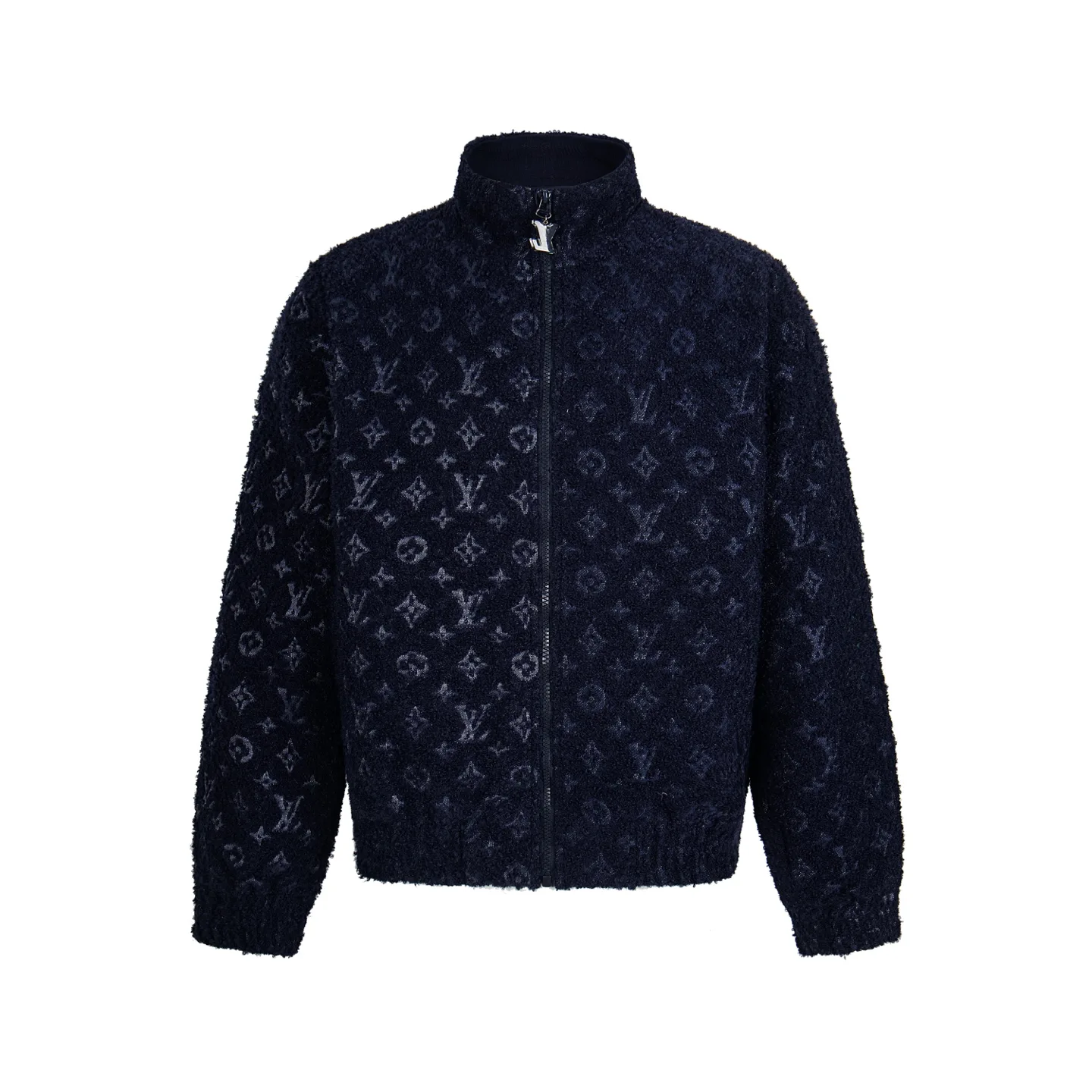 Monogram Wool Bouclé Zip-Up Jacket D31523489