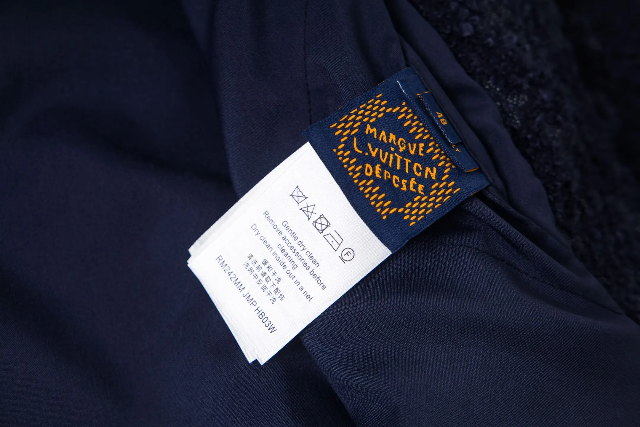 Monogram Wool Bouclé Zip-Up Jacket D31523489 — view 7