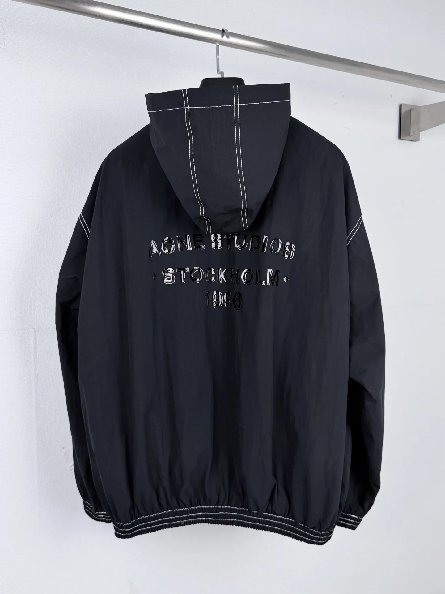 Acne Studios 1996 Logo Contrast Stitch Hooded Jacket D31521308