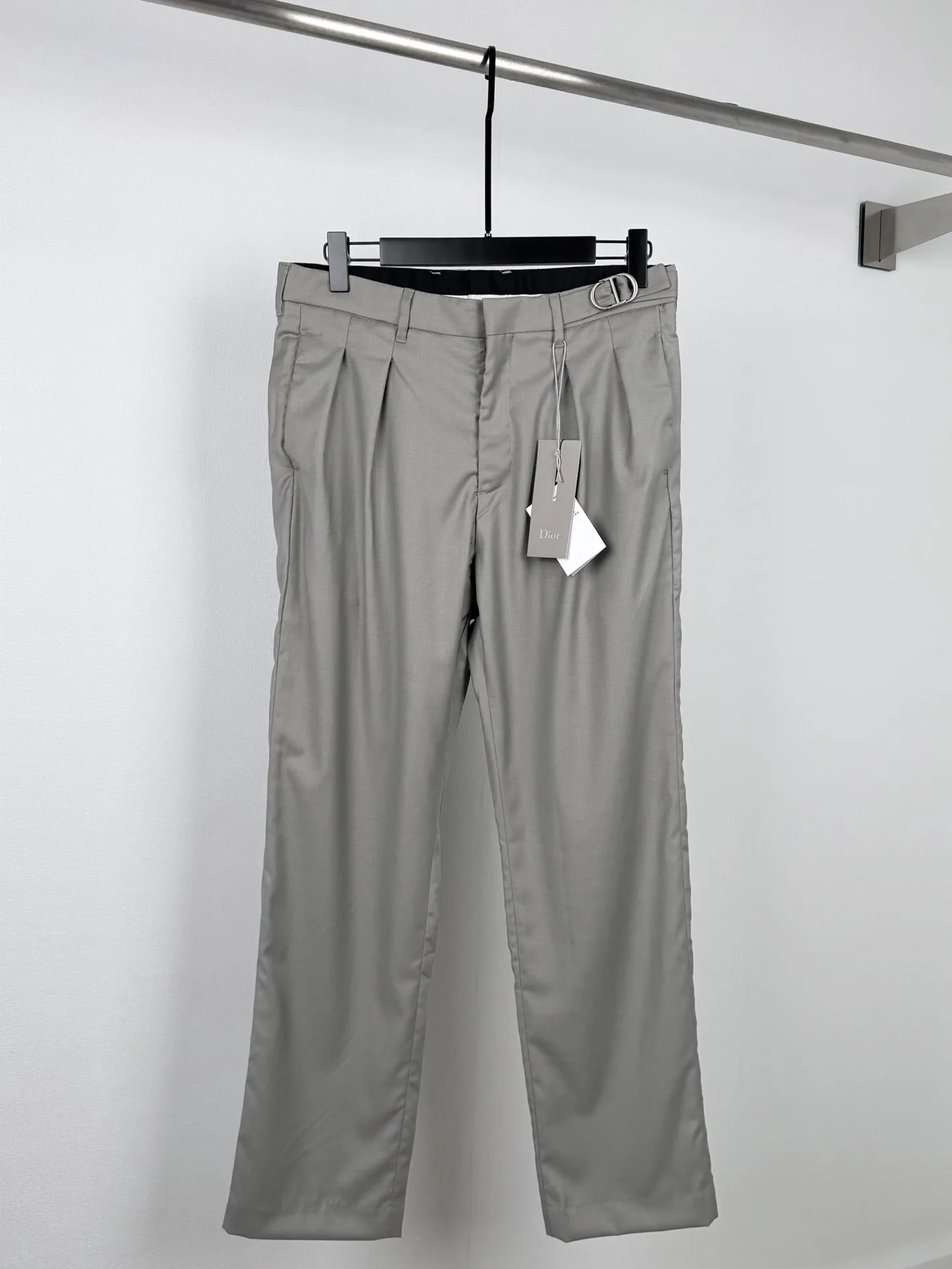Pleated Wool-Blend Twill Trousers D31521394