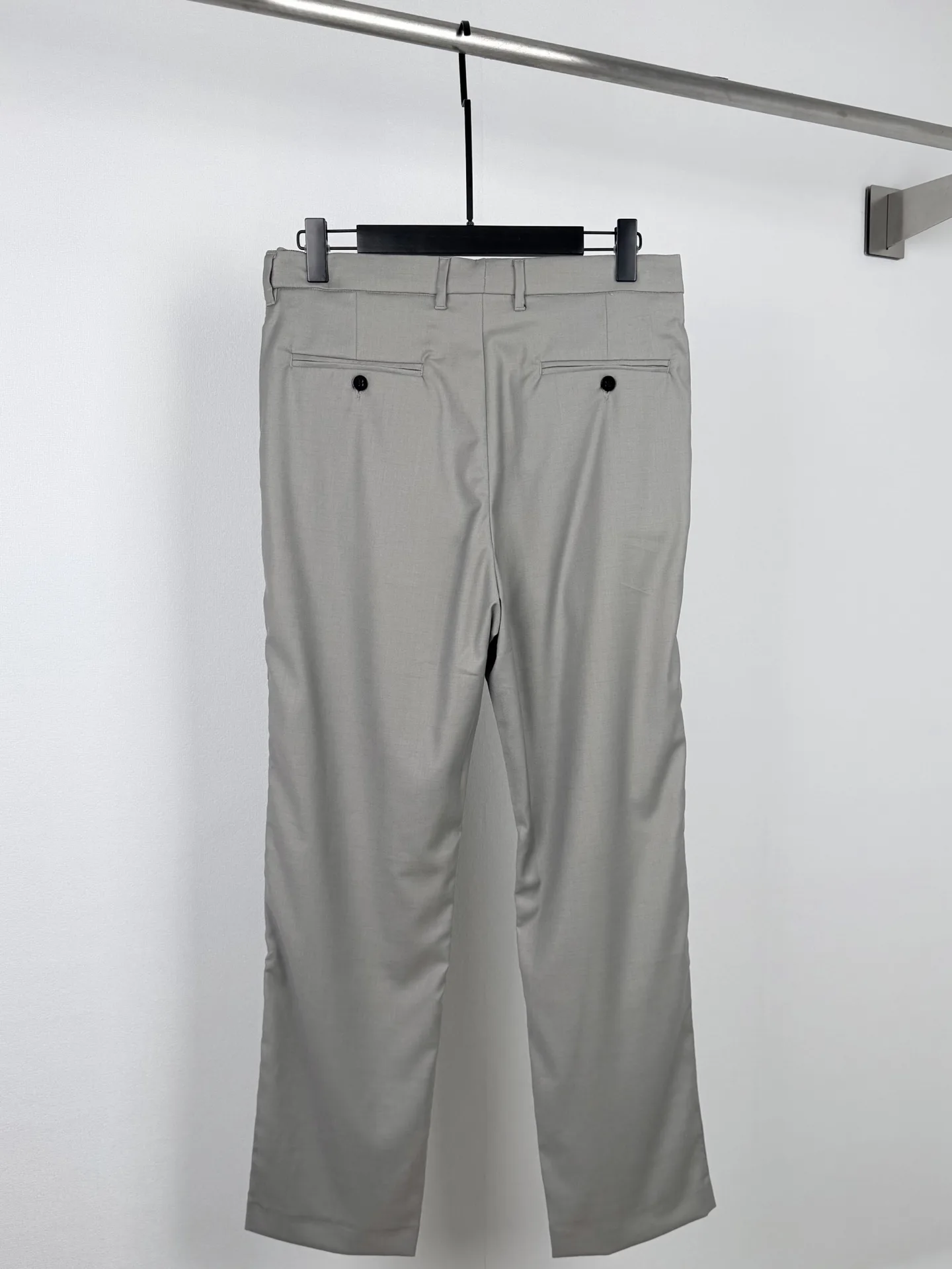 Pleated Wool-Blend Twill Trousers D31521394 — view 3