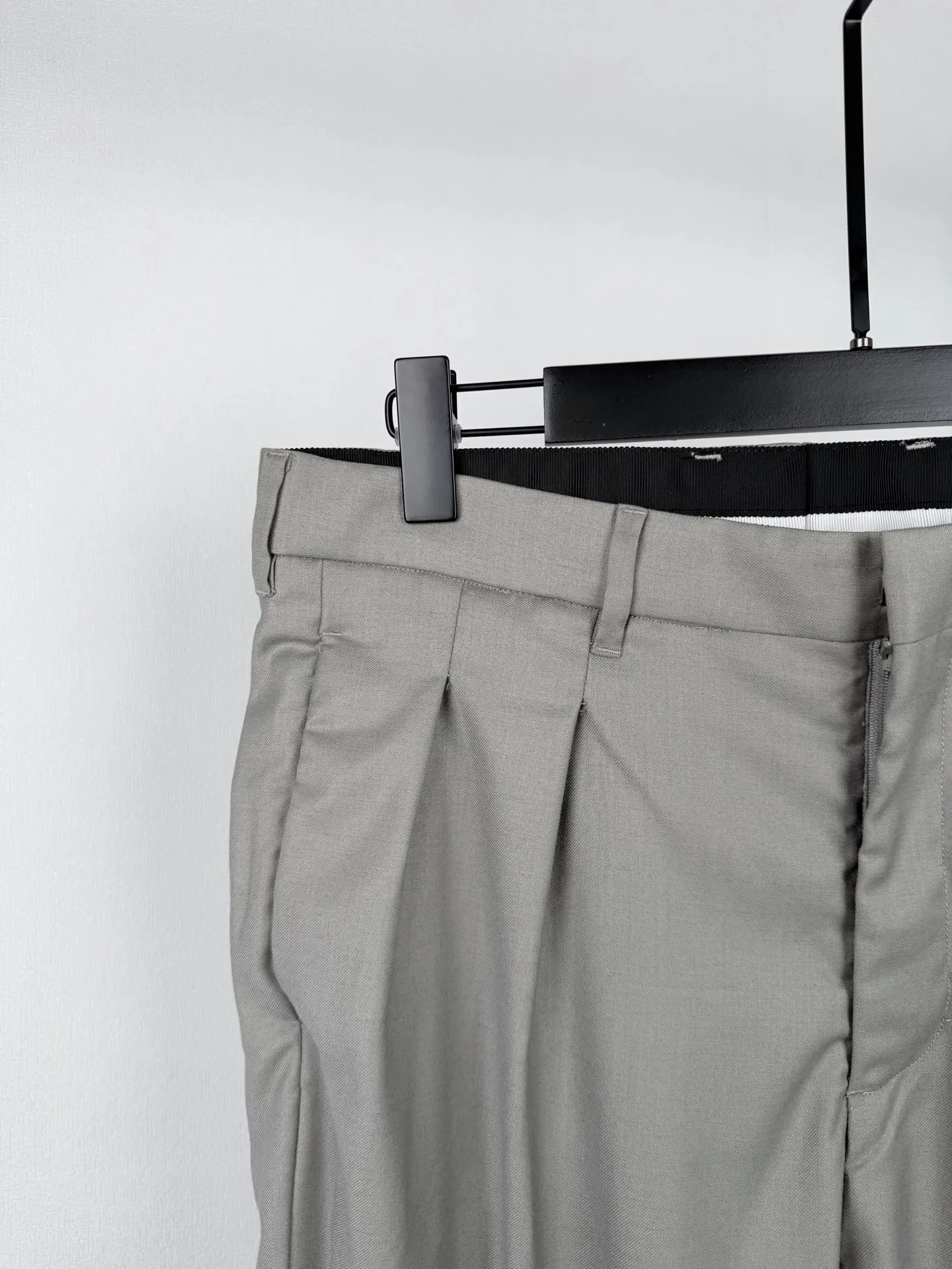 Pleated Wool-Blend Twill Trousers D31521394 — view 5