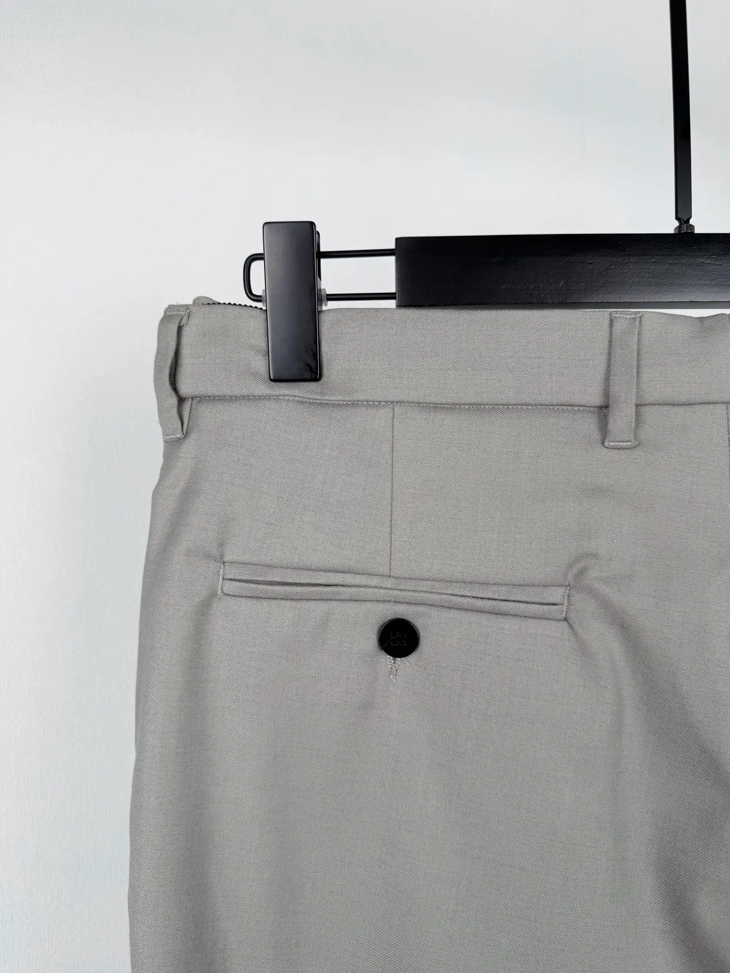 Pleated Wool-Blend Twill Trousers D31521394 — view 8