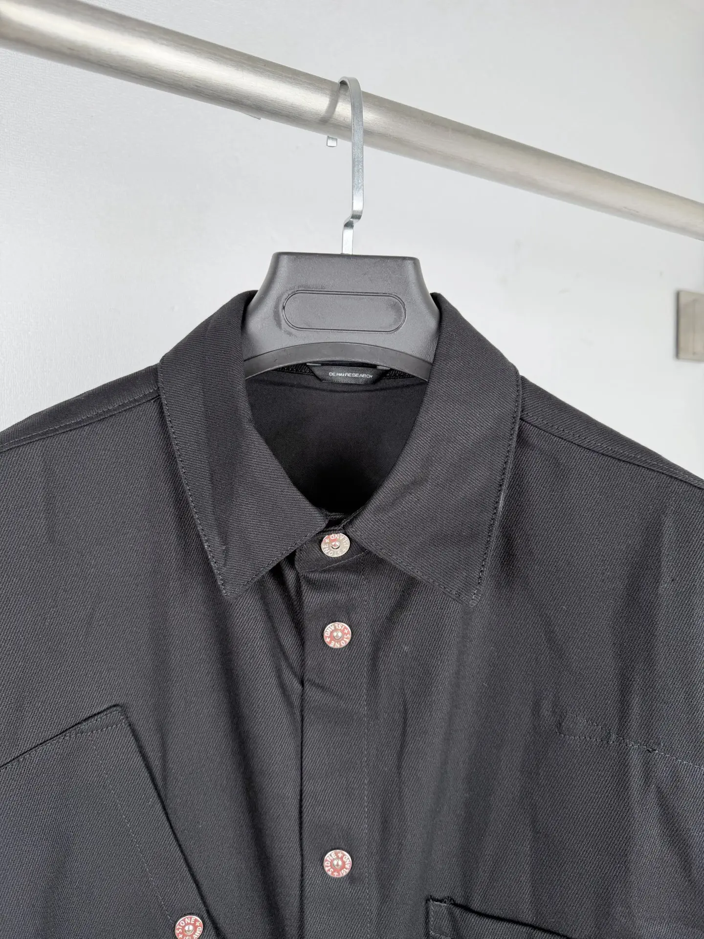 Garment-Dyed Cotton Twill Overshirt D31521294 — view 5