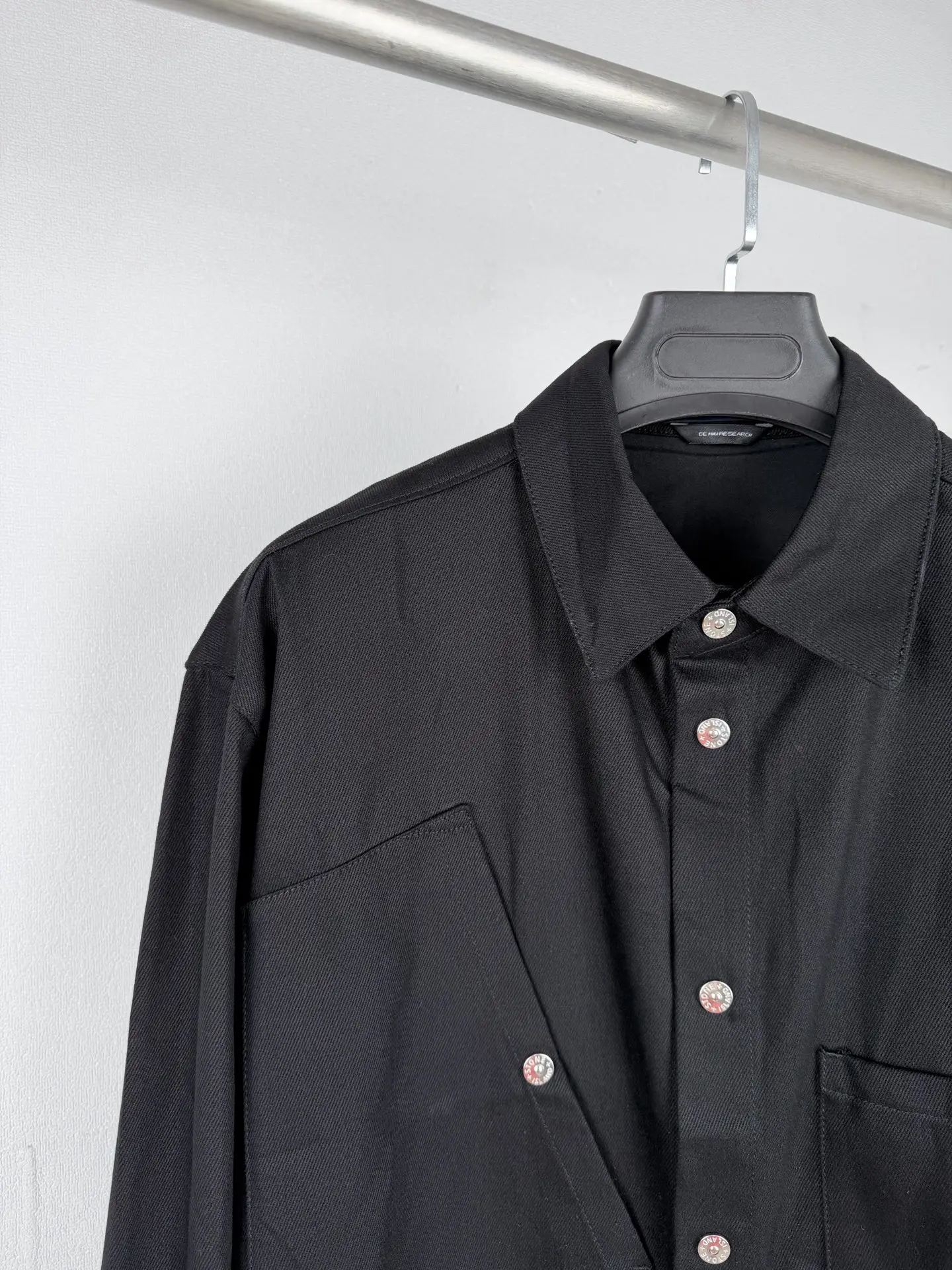 Garment-Dyed Cotton Twill Overshirt D31521294 — view 6