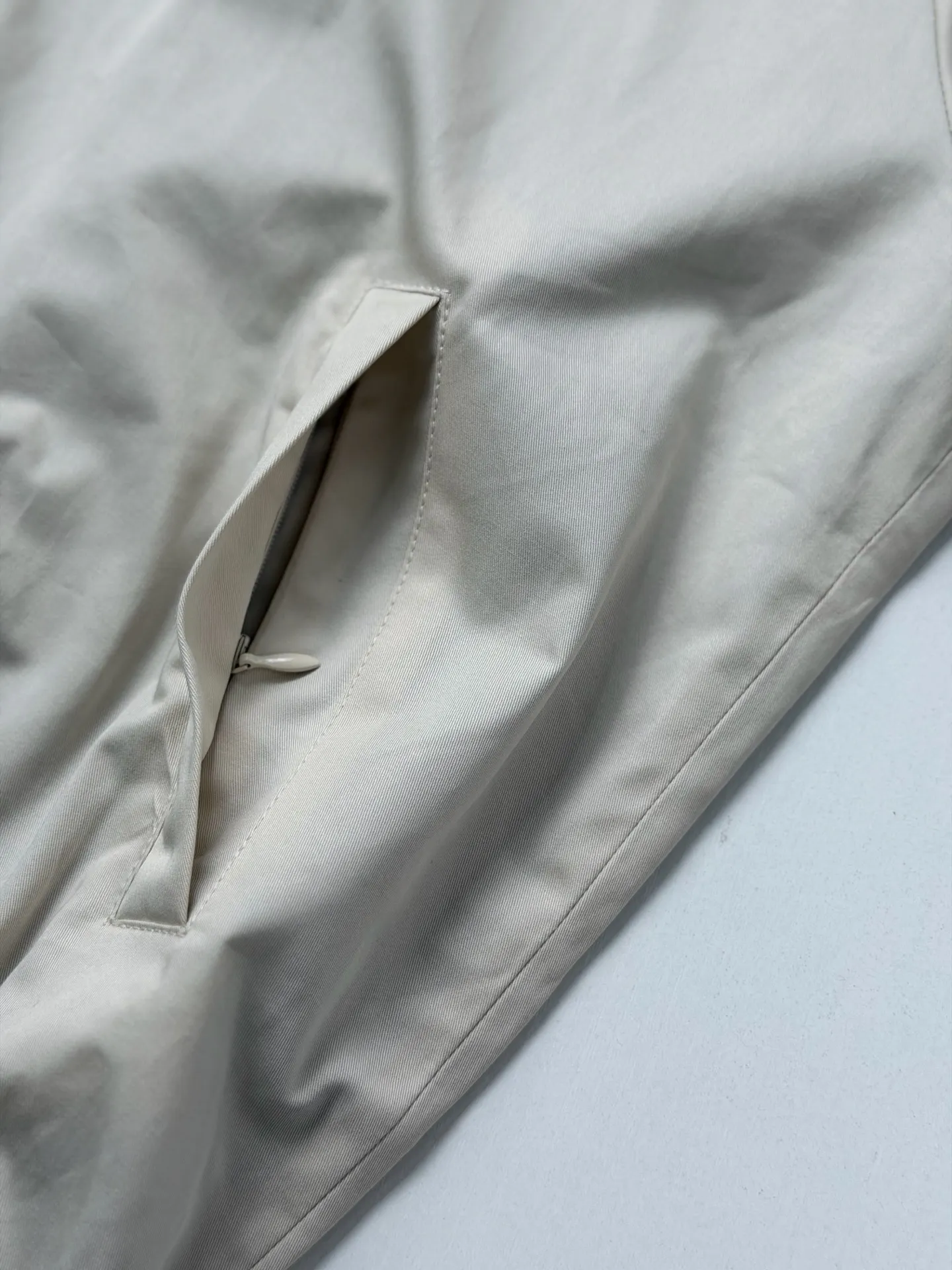 Logo-Embroidered Poplin Harrington Jacket D31824751 — view 8