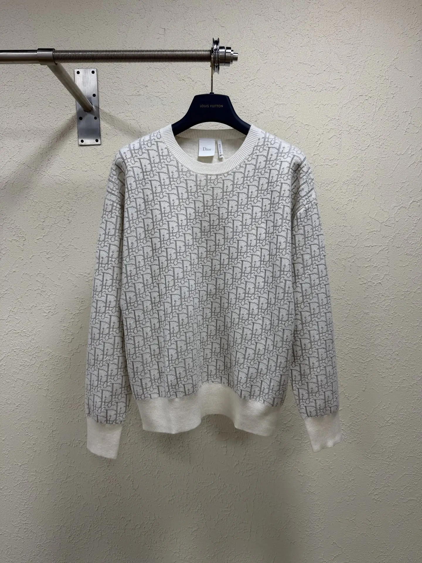 Oblique Monogram Wool Knit Sweater D32523182