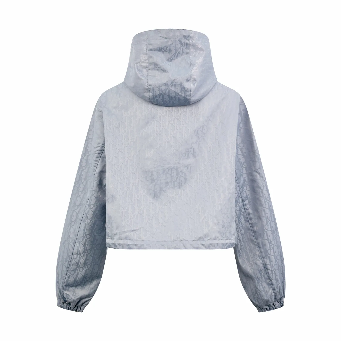 Oblique Taffeta Hooded Cropped Jacket D33024778 — view 2