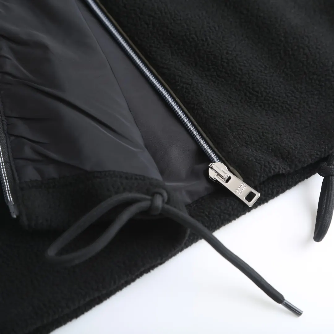Logo-Patch Polar Fleece Hooded Jacket D33021212 — view 8