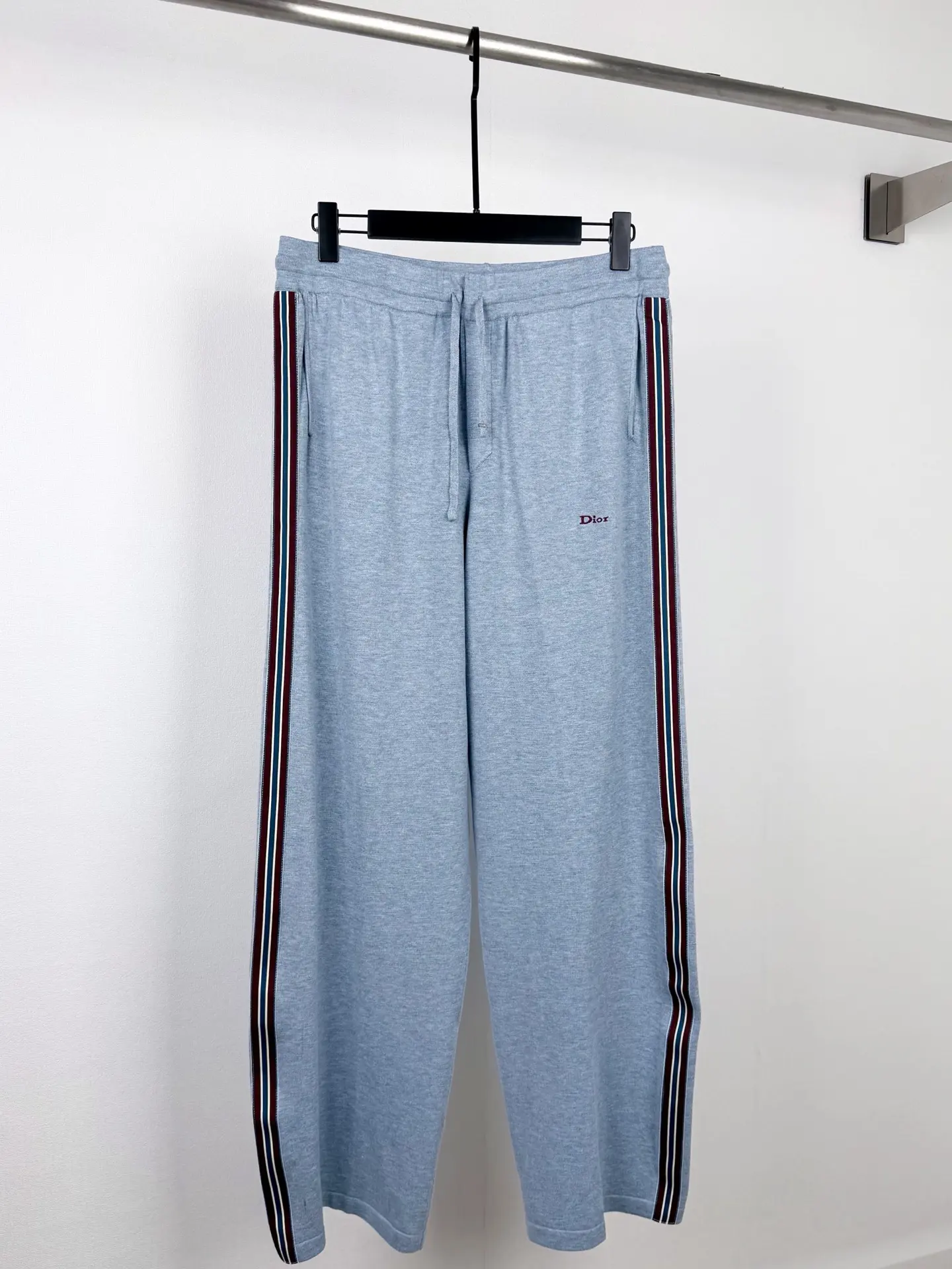 Logo-Embroidered Cashmere-Blend Track Pants D33021396