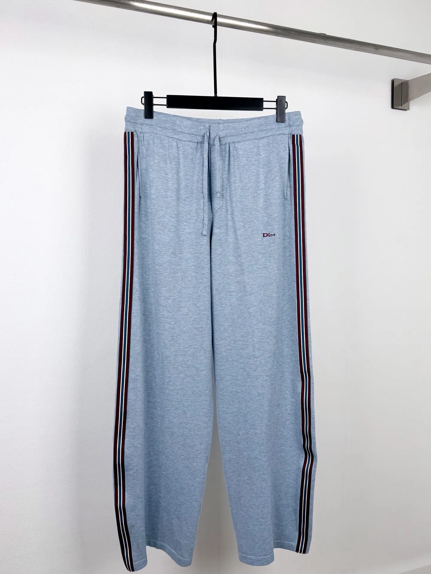 Logo-Embroidered Cashmere-Blend Track Pants D33021396