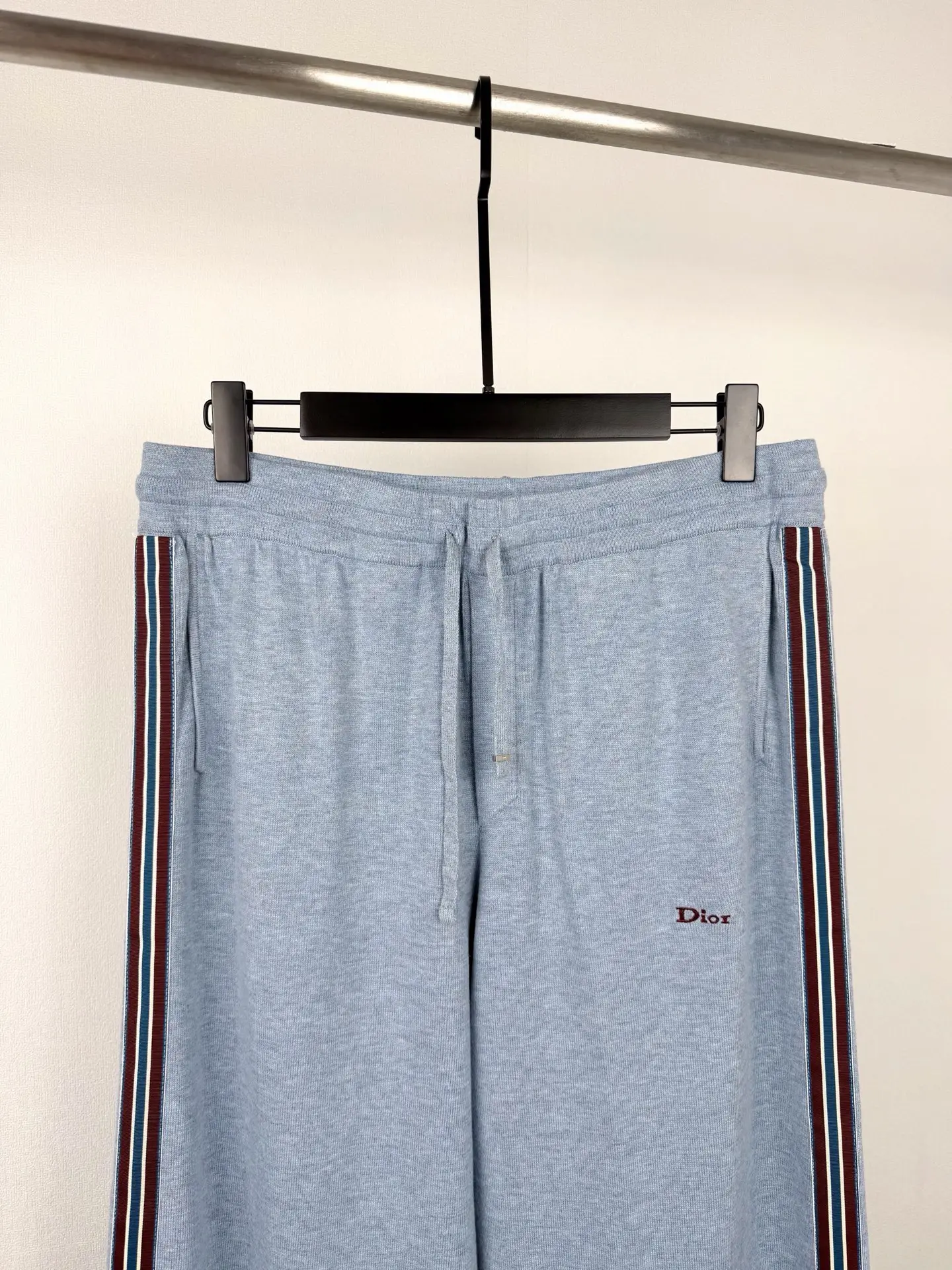 Logo-Embroidered Cashmere-Blend Track Pants D33021396 — view 2