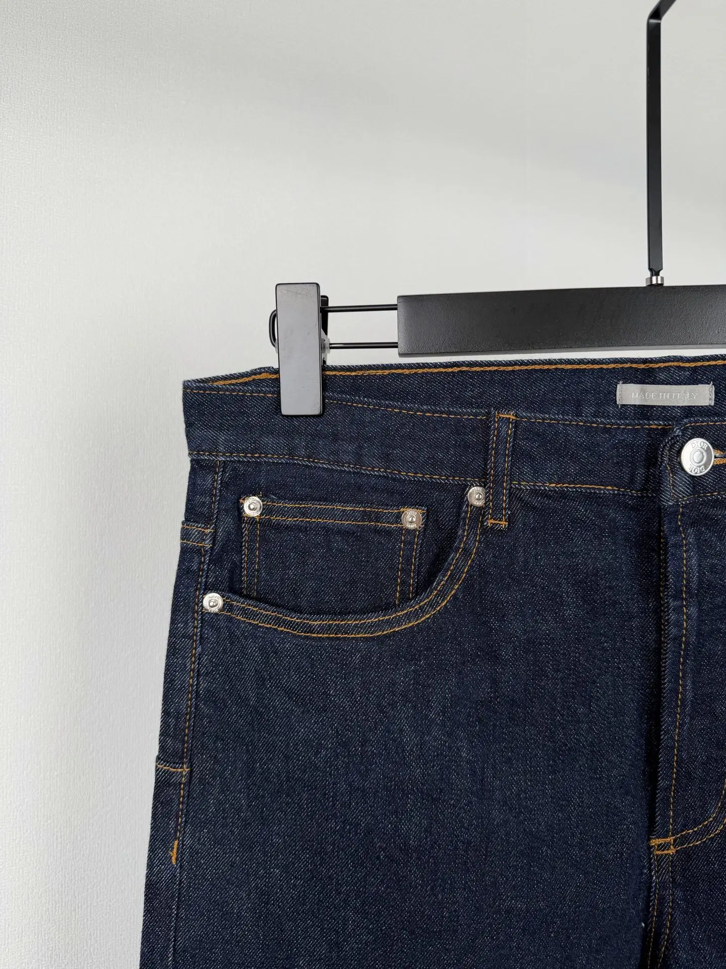 Oblique Monogram Cuff Straight-Leg Jeans D33021389 — view 6