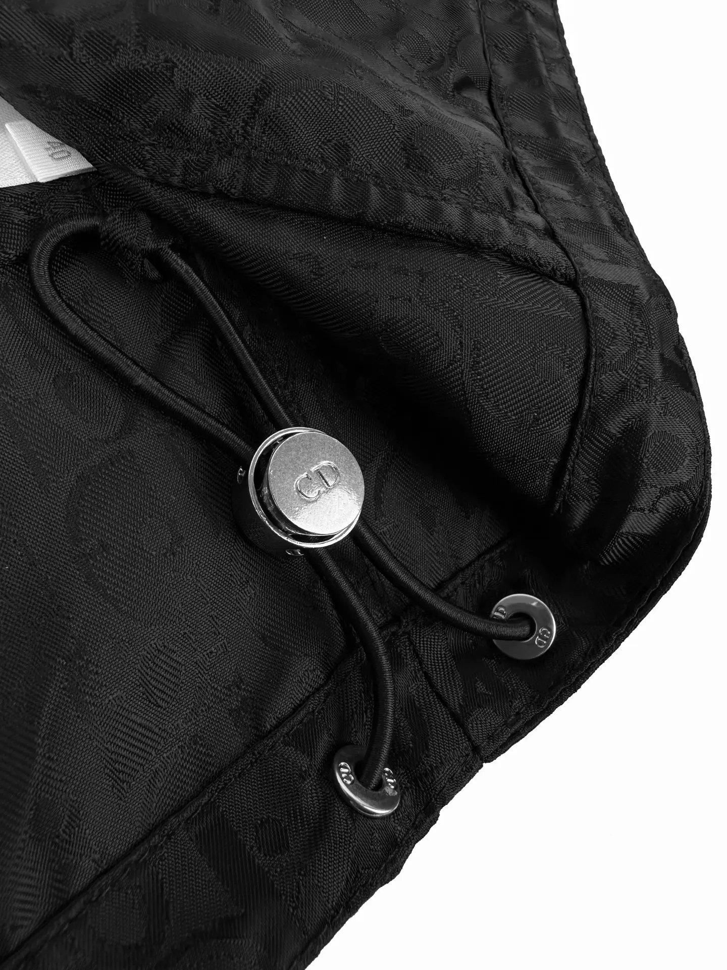 Oblique Jacquard Taffeta Cropped Hooded Jacket D33024777 — view 7