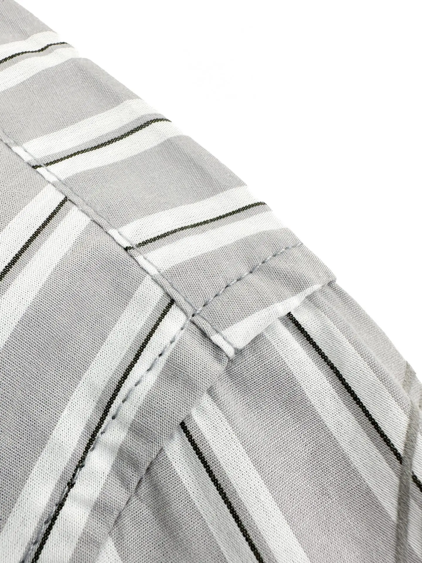 Striped Cotton Harrington Jacket with Equestrian Print D33023217 — view 7