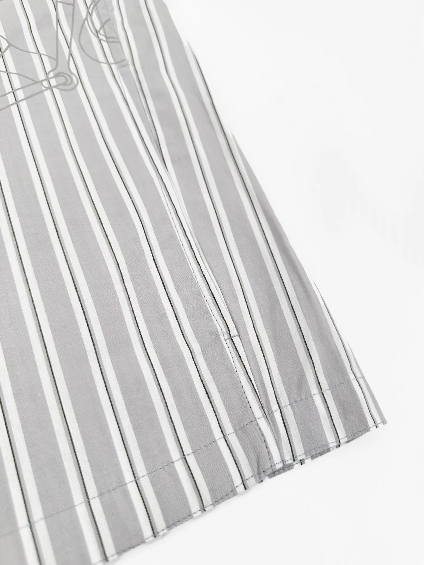 Striped Cotton Harrington Jacket with Equestrian Print D33023217 — view 9