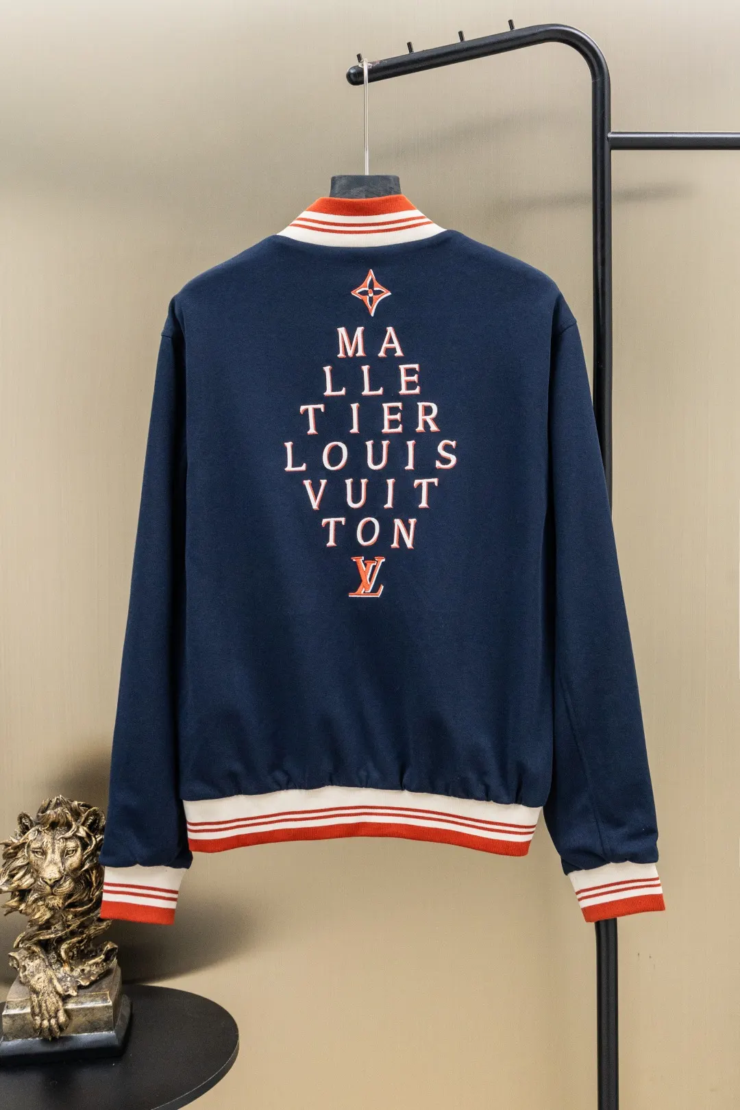 Embroidered Logo Varsity Bomber Jacket D33024732 — view 2