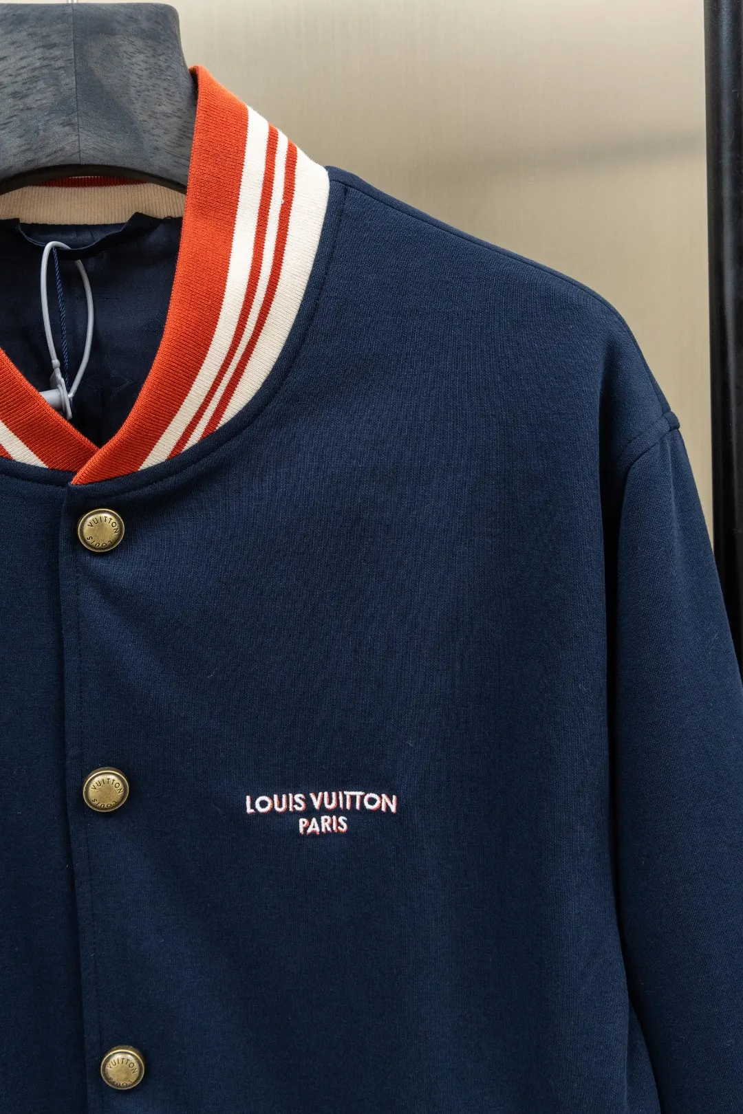 Embroidered Logo Varsity Bomber Jacket D33024732 — view 4