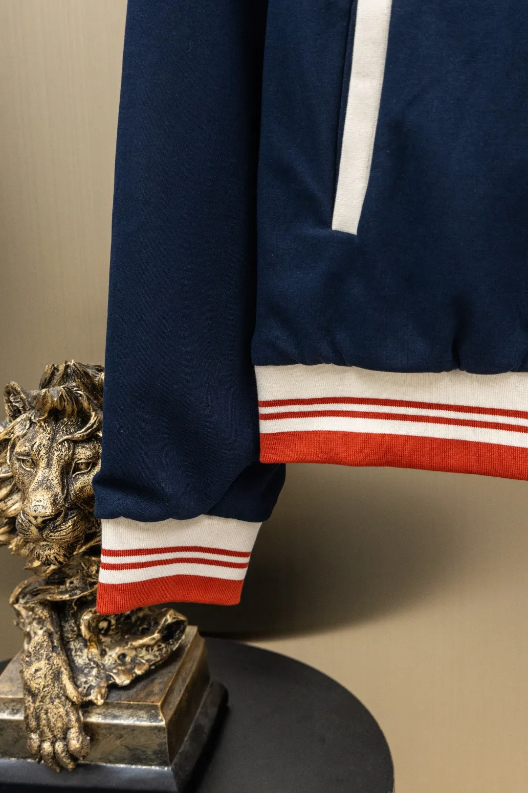 Embroidered Logo Varsity Bomber Jacket D33024732 — view 8