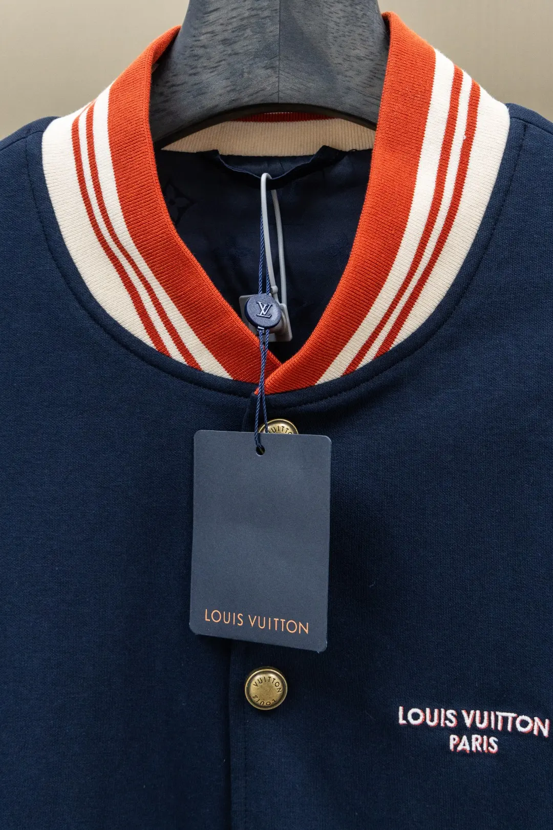 Embroidered Logo Varsity Bomber Jacket D33024732 — view 10