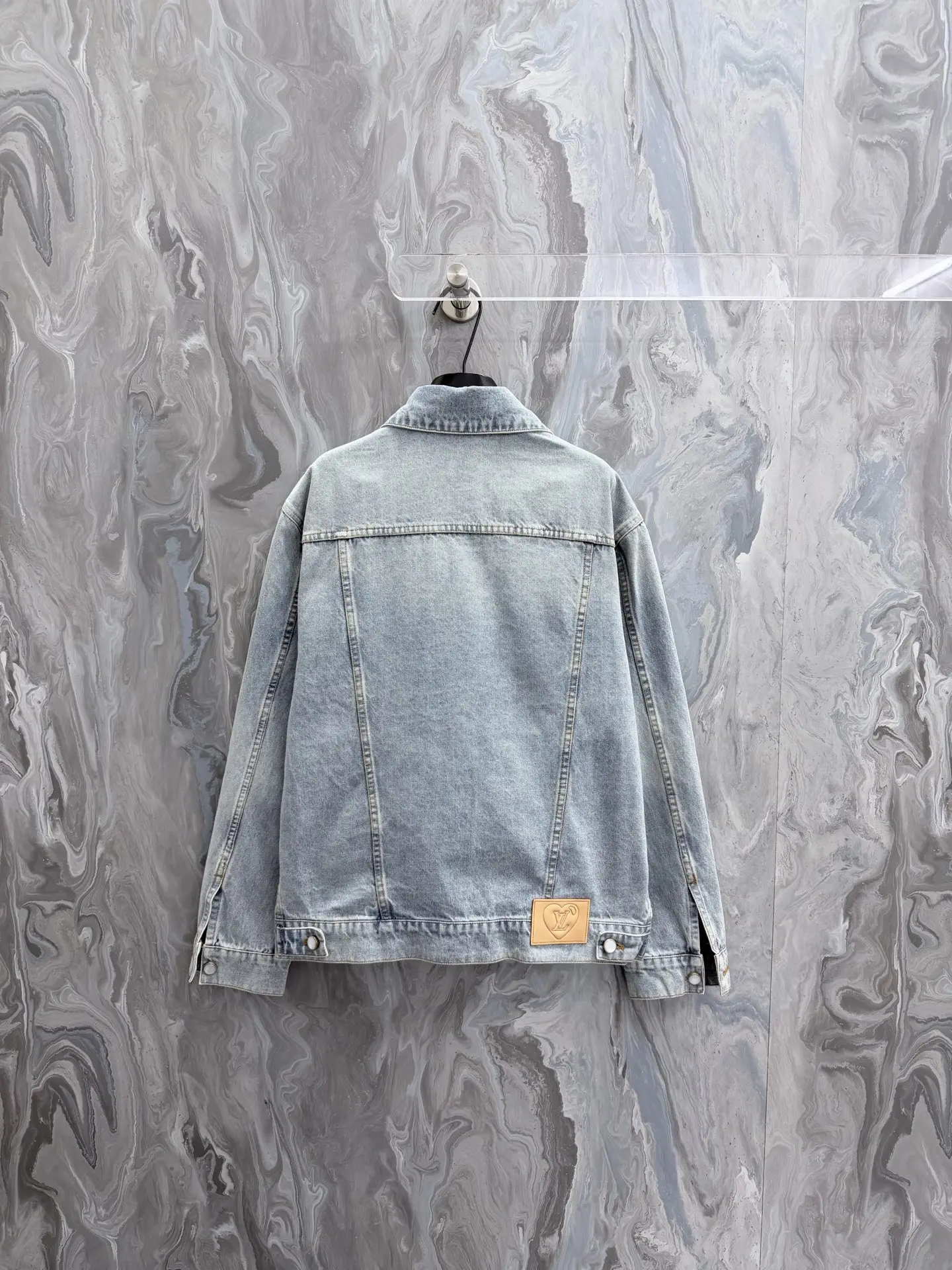 Embellished Denim Trucker Jacket D33023336 — view 2